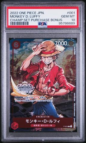 2025 One Piece Promos 006 Monkey D. Luffy One Piece Day Dallas PSA