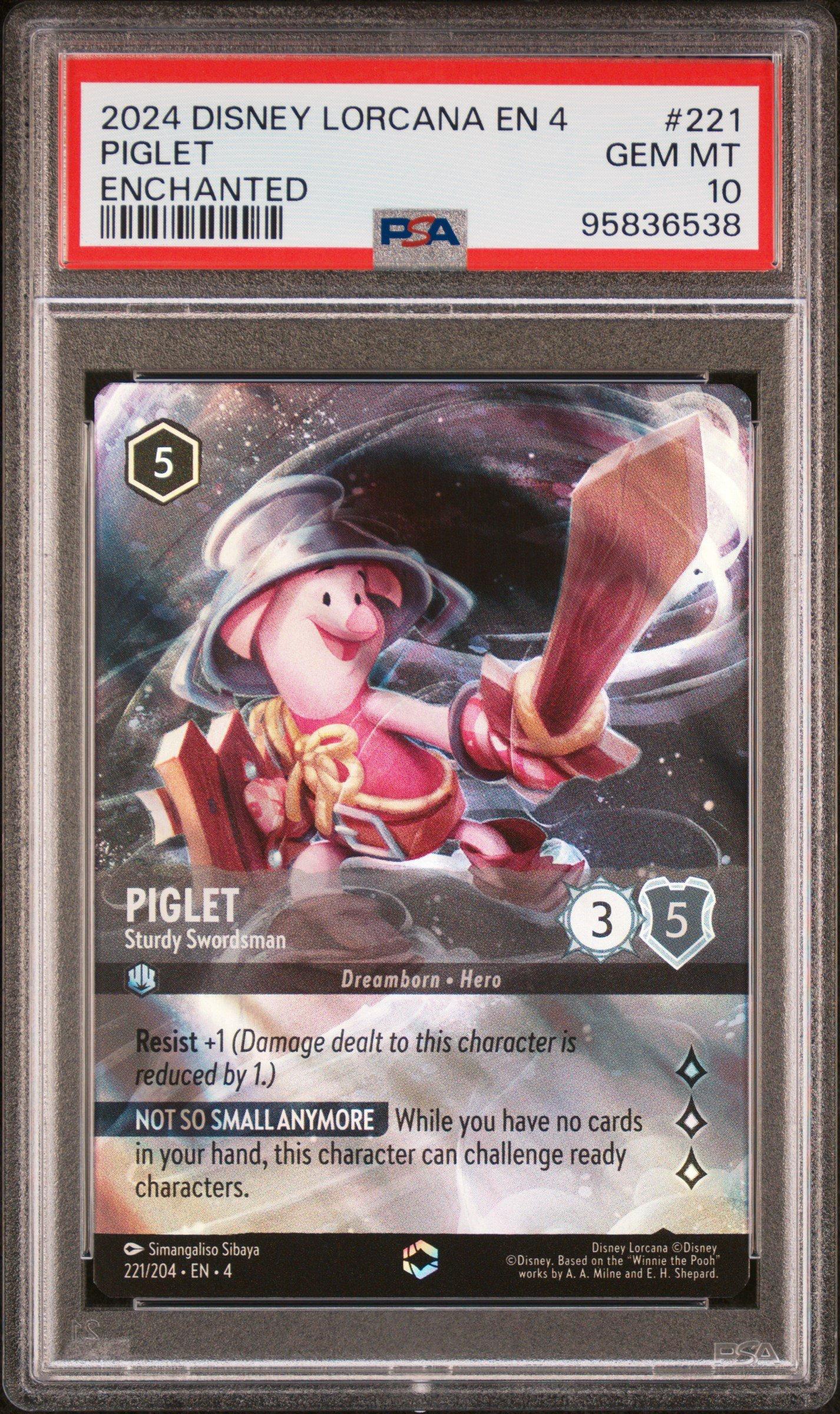 piglet lorcana card Piglet main image 1