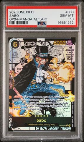 工場直売 2023 One Piece Op04-kingdoms Of Intrigue 083 Sabo Manga ワンピース カードゲーム