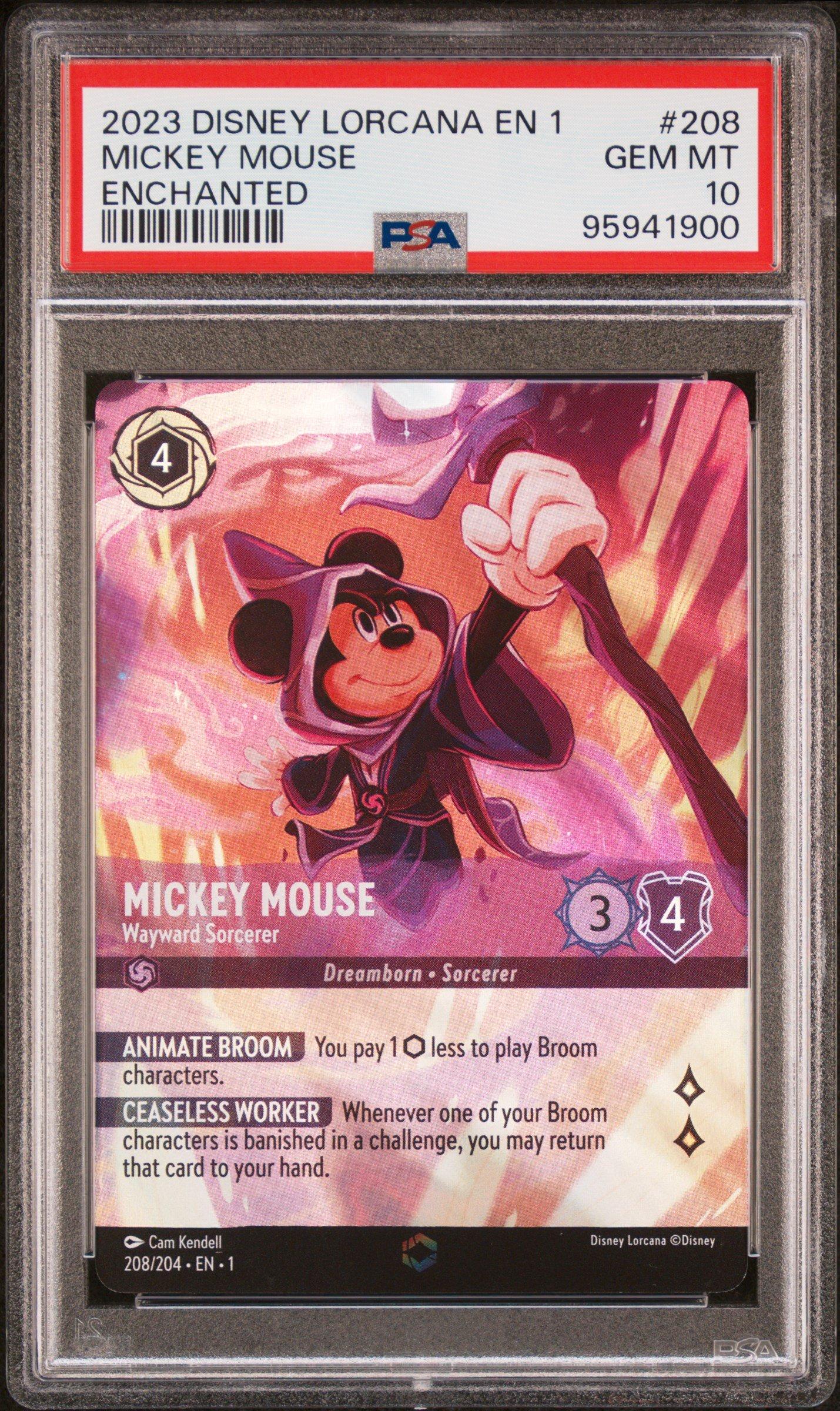 2023 Disney Lorcana En 1-the First Chapter 208 Mickey Mouse