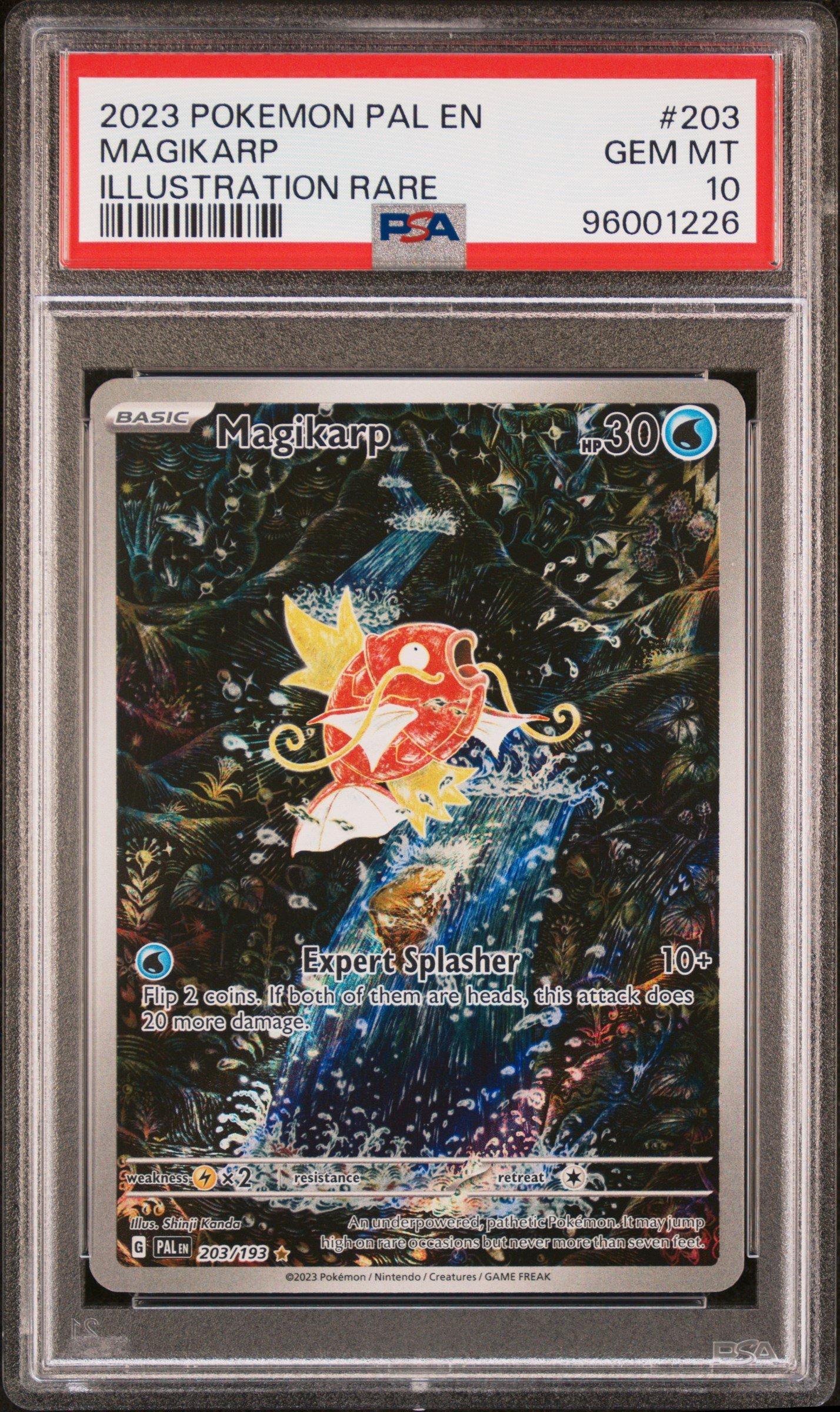 2023 Pokemon Pal En-paldea Evolved 203 Magikarp Illustration Rare