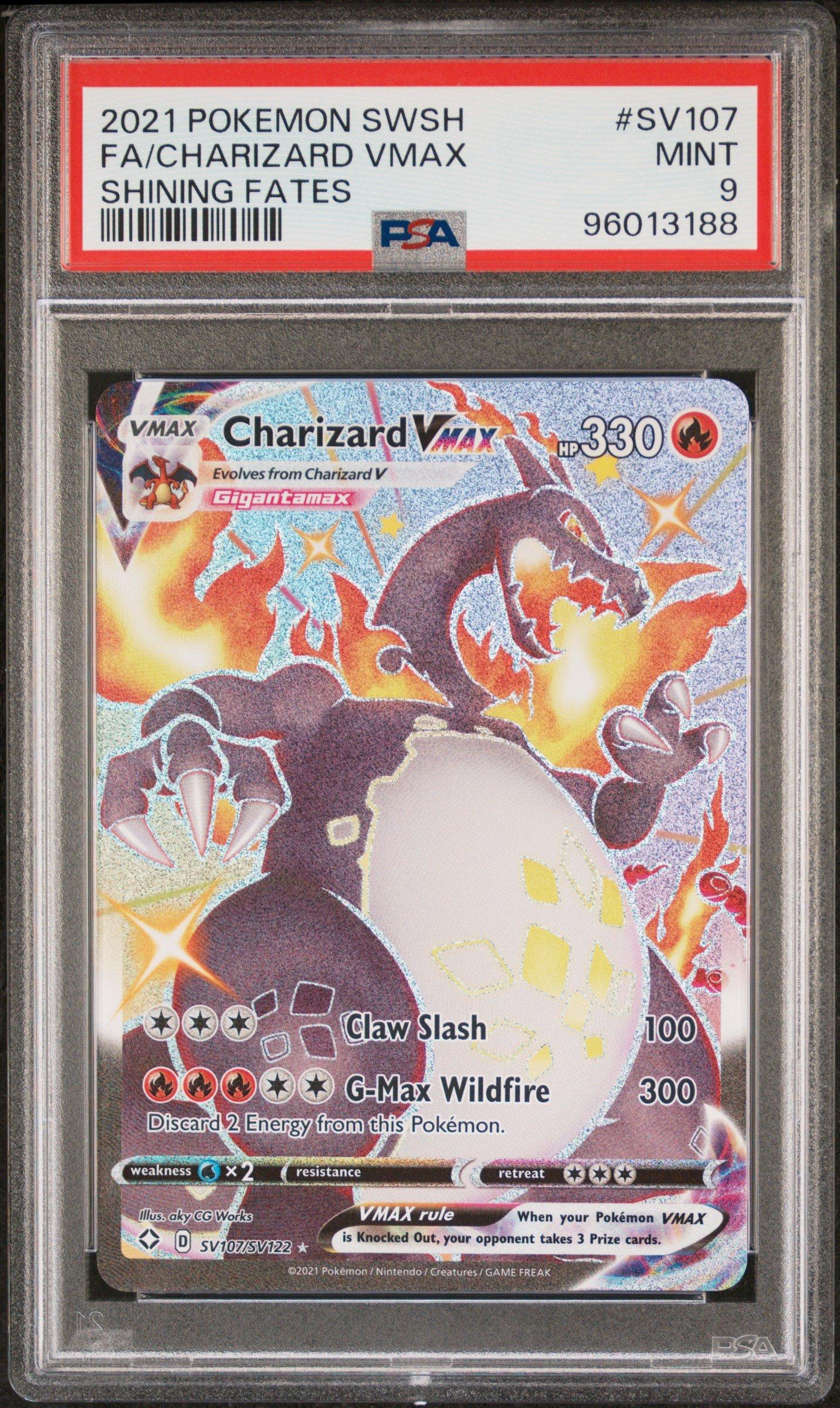PSA 10 Charizard VMAX Shining Fates 英語版 Charizard VMAX Shining Fates PSA CGC Beckett | Extended Art
