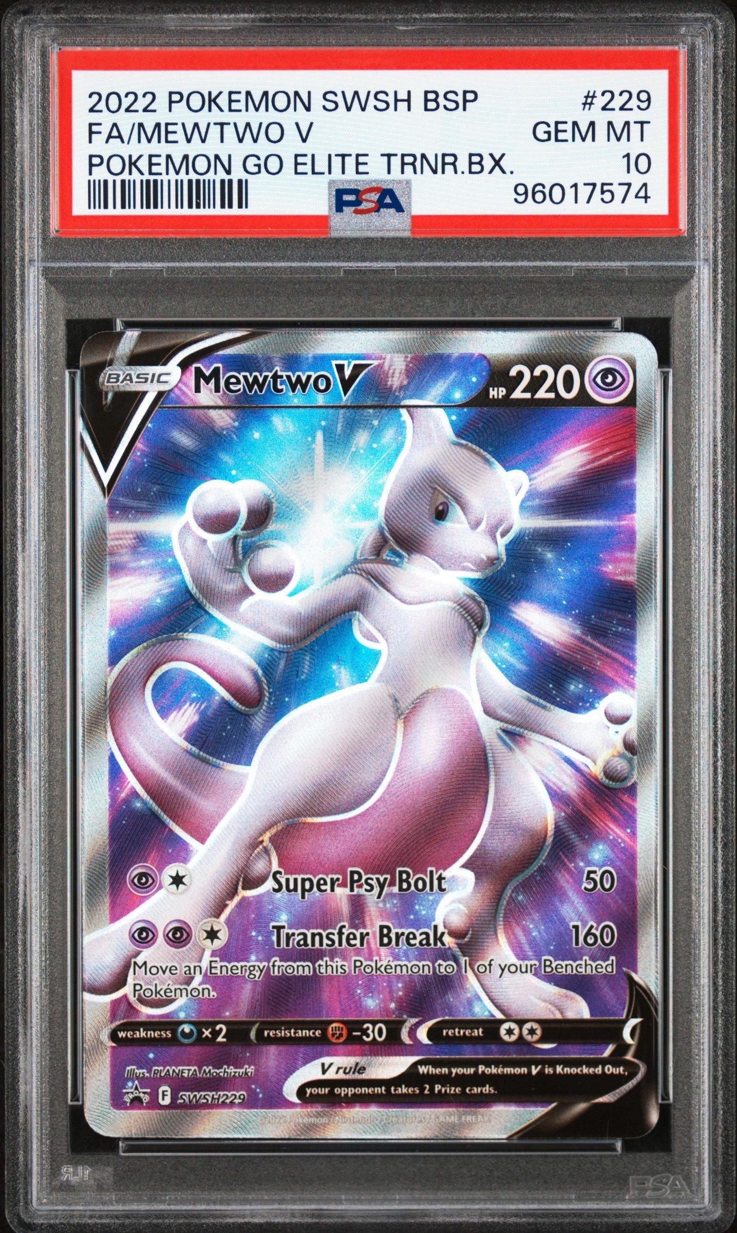 sssです 2022 Pokemon Swsh Black Star Promo 229 Full Art/mewtwo V Pokemon