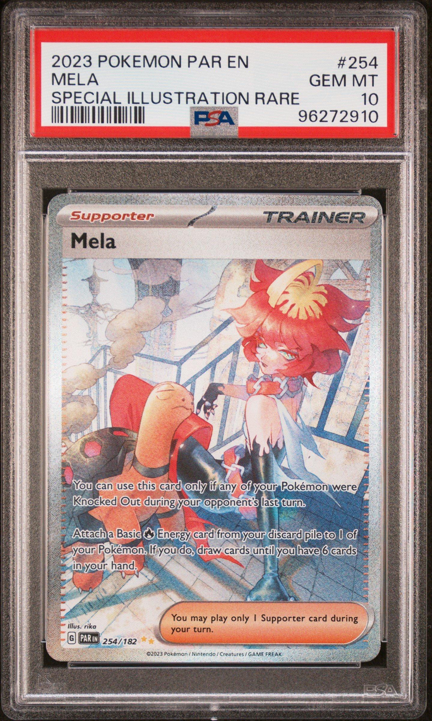 2023 Pokemon Par En-paradox Rift 254 Mela Special Illustration