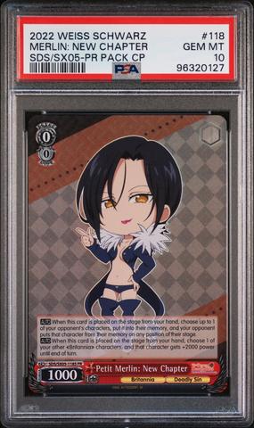 PSA 10 Weiss Schwarz Kanade Yoisaki Signature PJS/S91-082SSP