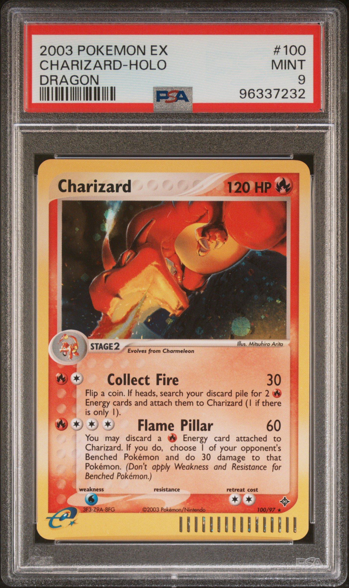 2003 Pokemon Ex Dragon 100 Charizard-holo PSA 9 Graded Card | GameStop