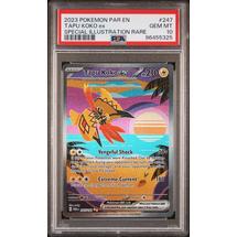 2023 Pokemon Par En-paradox Rift 247 Tapu Koko Ex Special Illustration Rare PSA 10