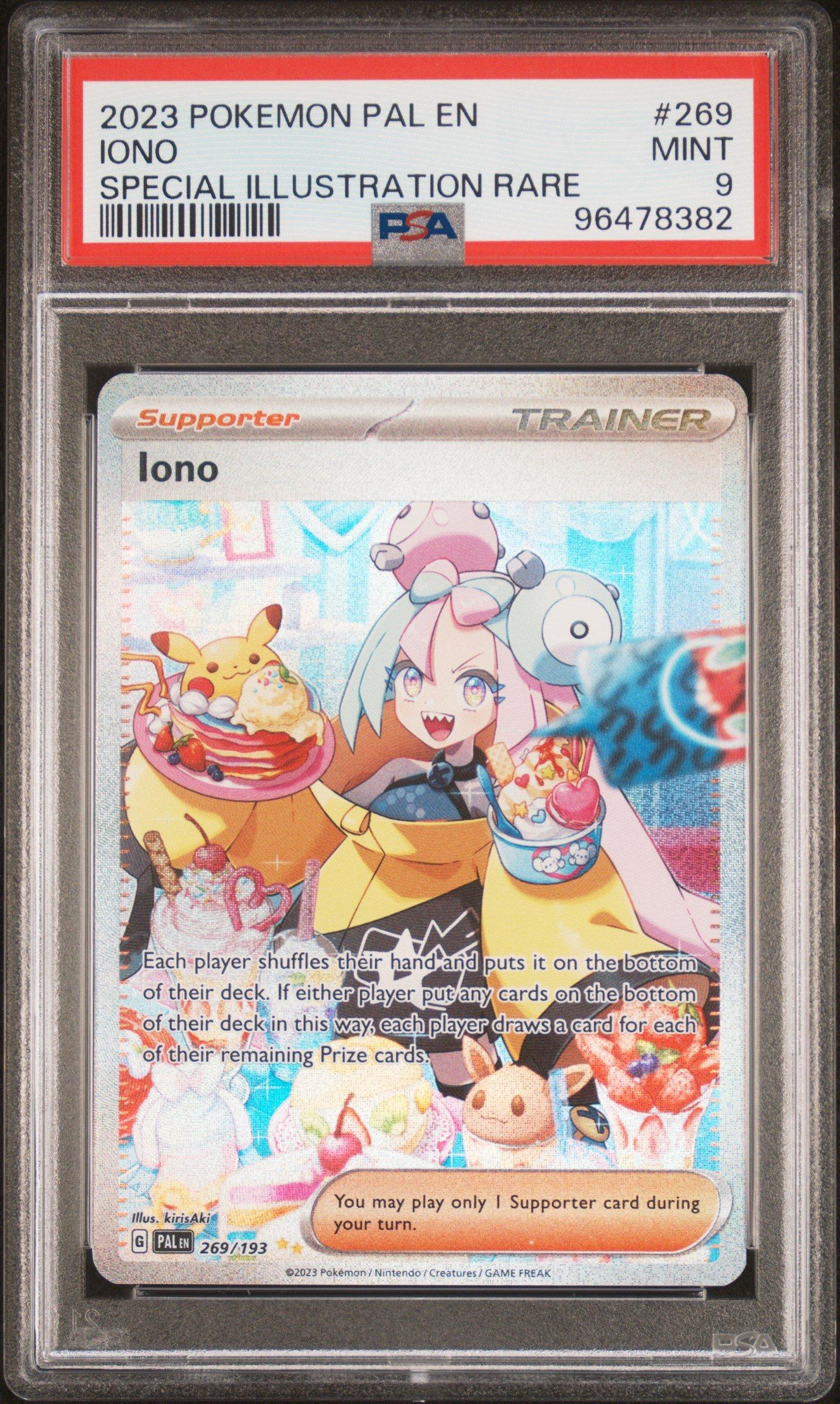 2023 Pokemon Pal En-paldea Evolved 269 Iono Special
