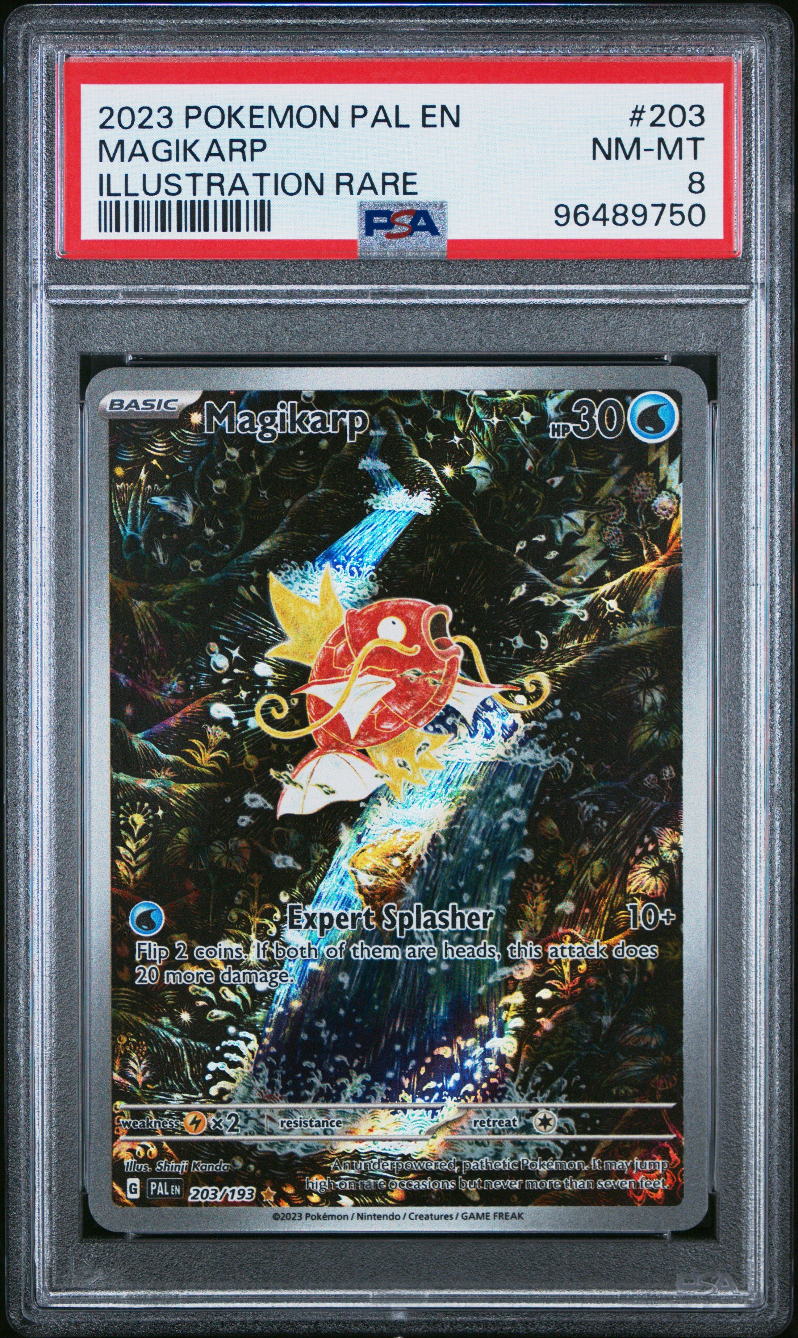 2023 Pokemon Pal En-paldea Evolved 203 Magikarp Illustration Rare