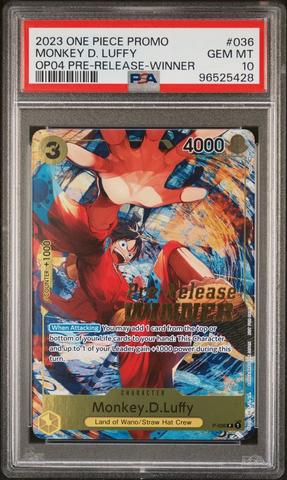2023 ワンピースカード SABO #083 GEM MT 10 2023 One Piece OP04 Manga Alternate Art #083 Sabo - PSA GEM