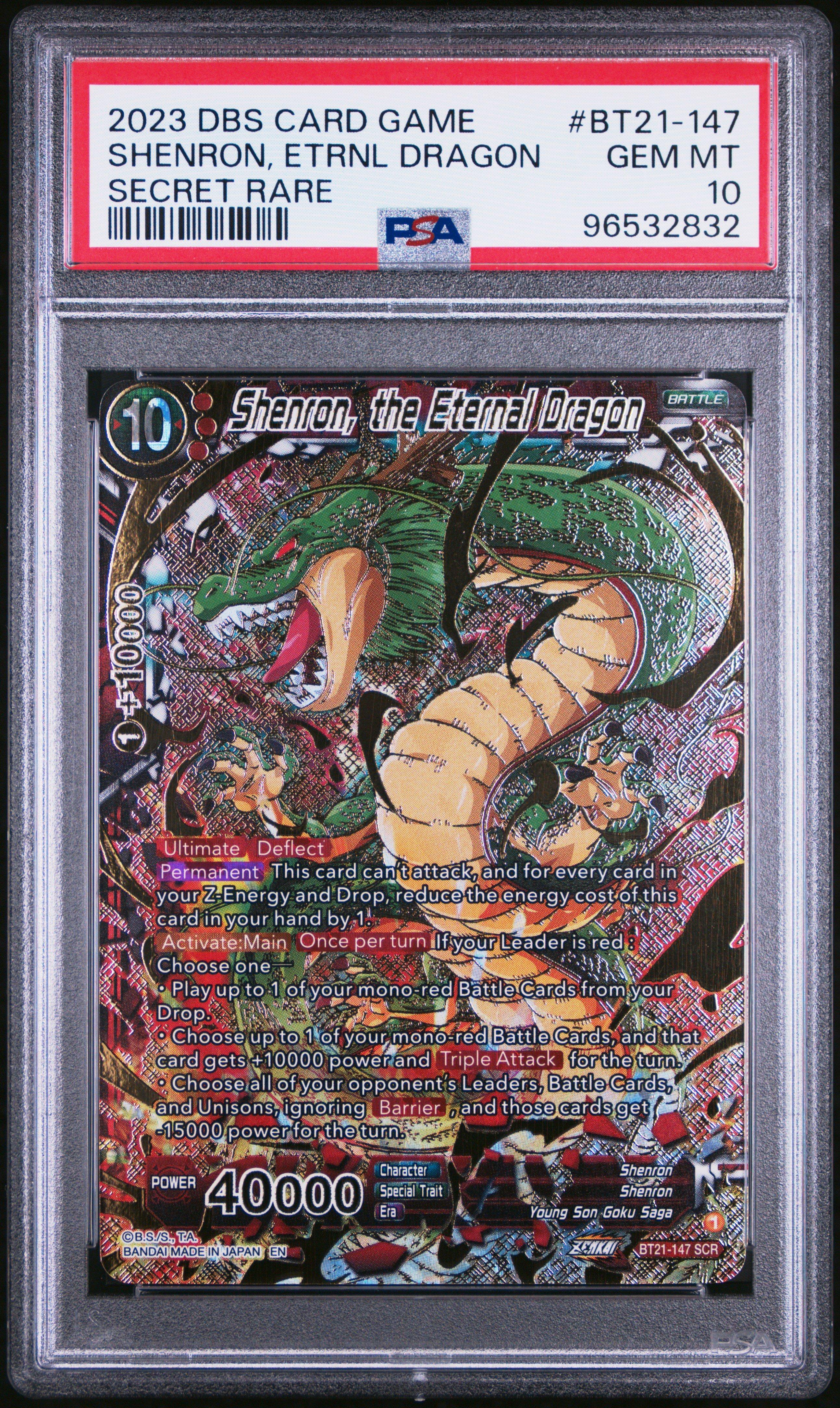 ドラゴンボールカード Shenron, the Eternal Dragon BT21-147 2023 Dragon Ball Super Card Game Series 21 Wild Resurgence Bt21
