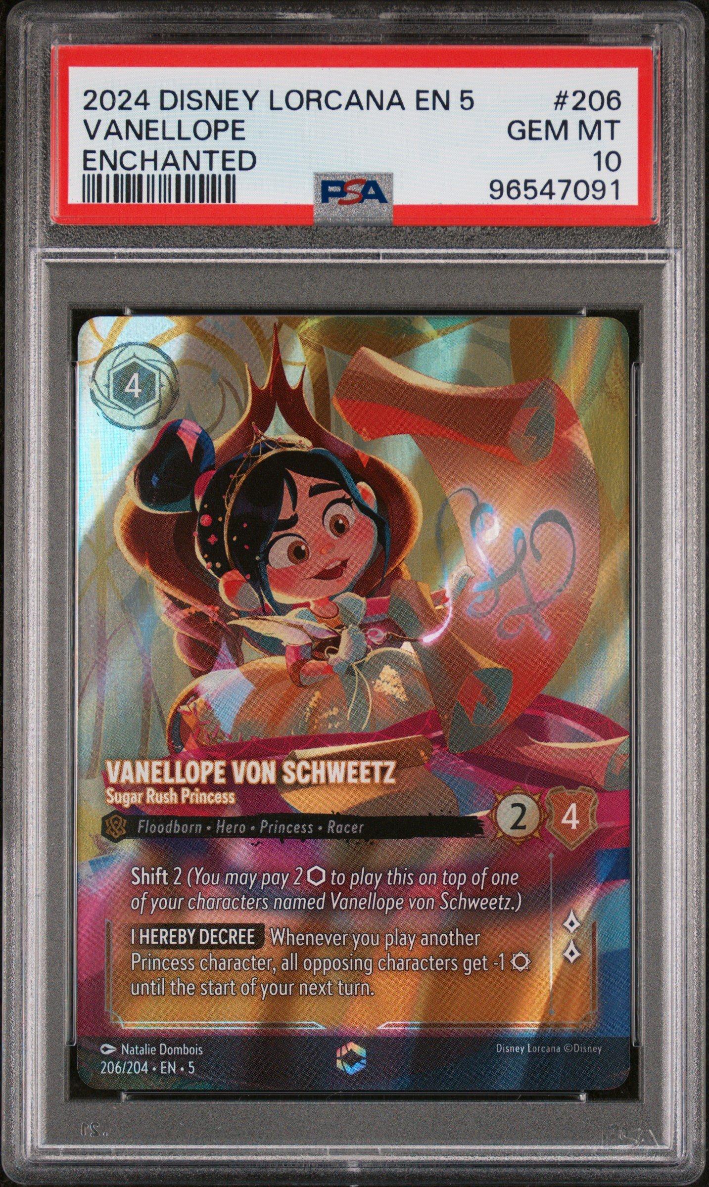 2024 Disney Lorcana En 5-shimmering Skies 206 Vanellope Von