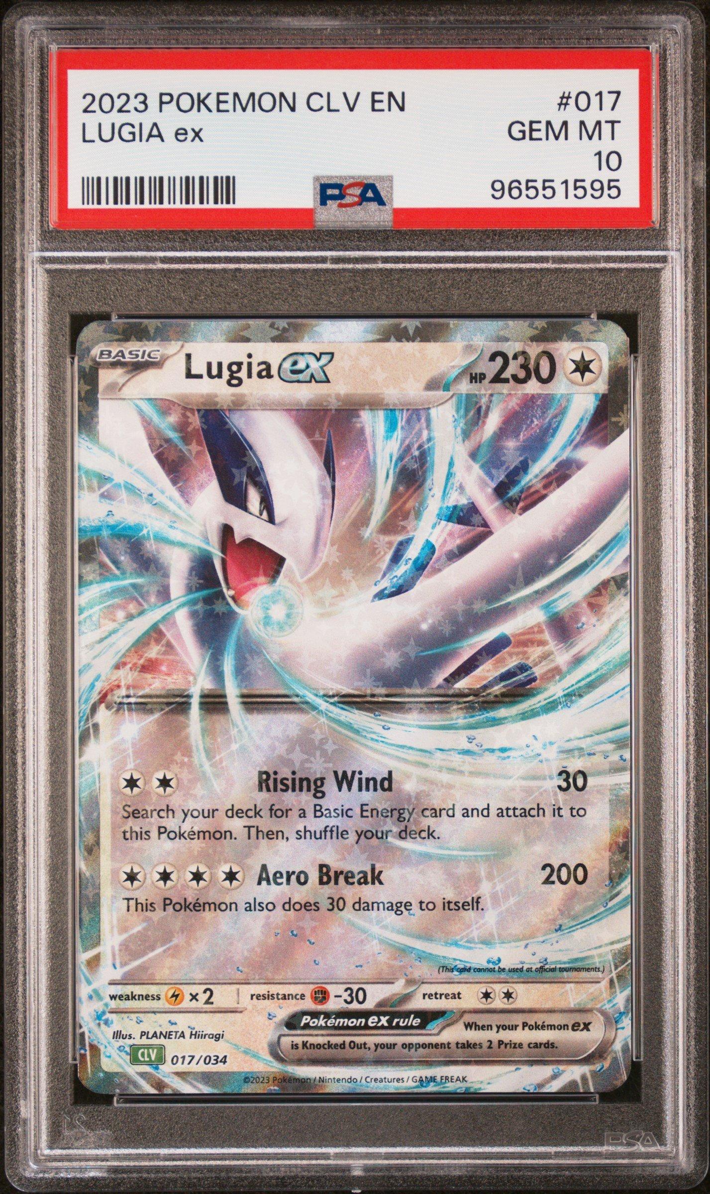 2023 Pokemon Clv-trading Card Game Classic Venusaur & Lugia Ex
