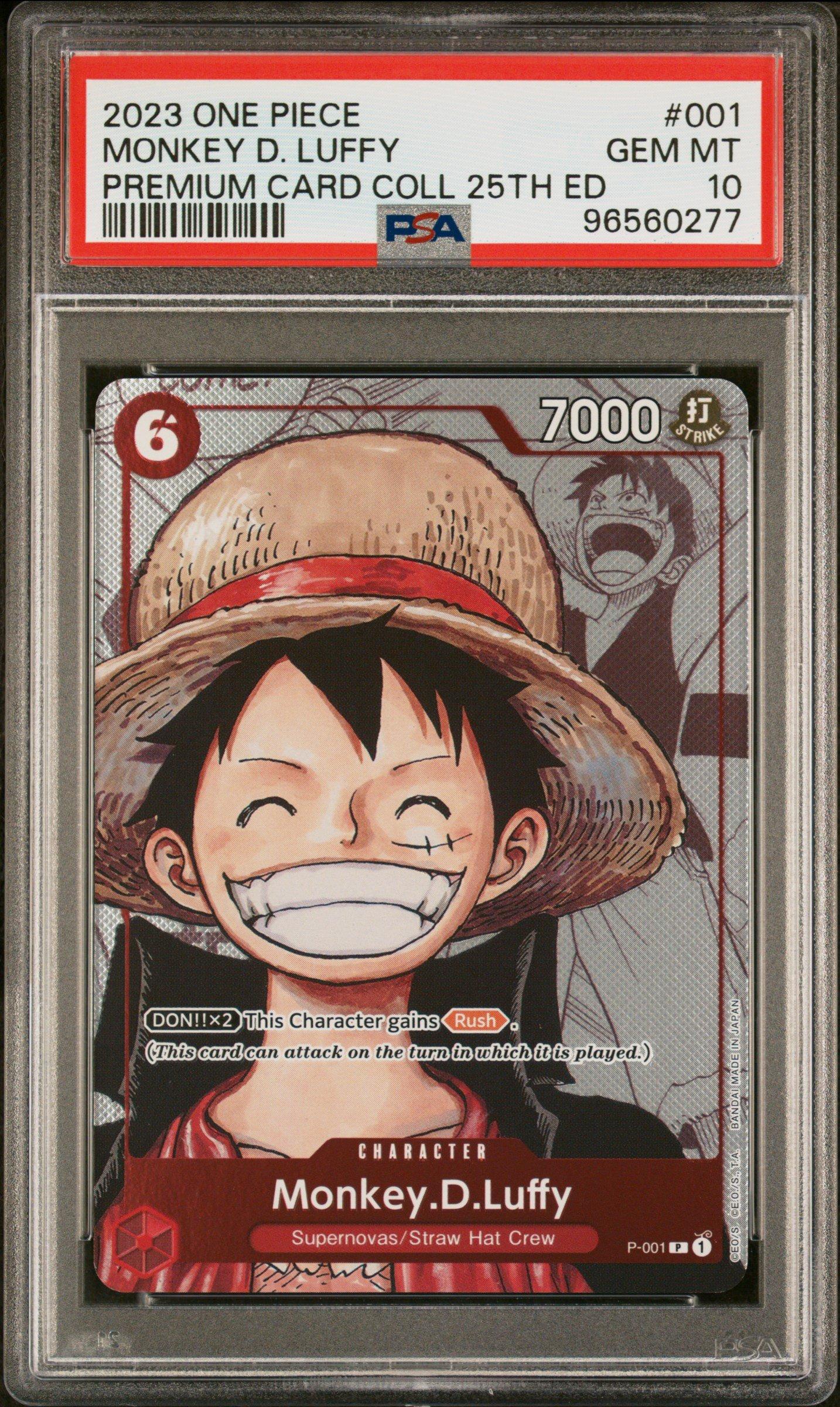 2023 One Piece Premium Bandai Premium Card Collection 25th Edition