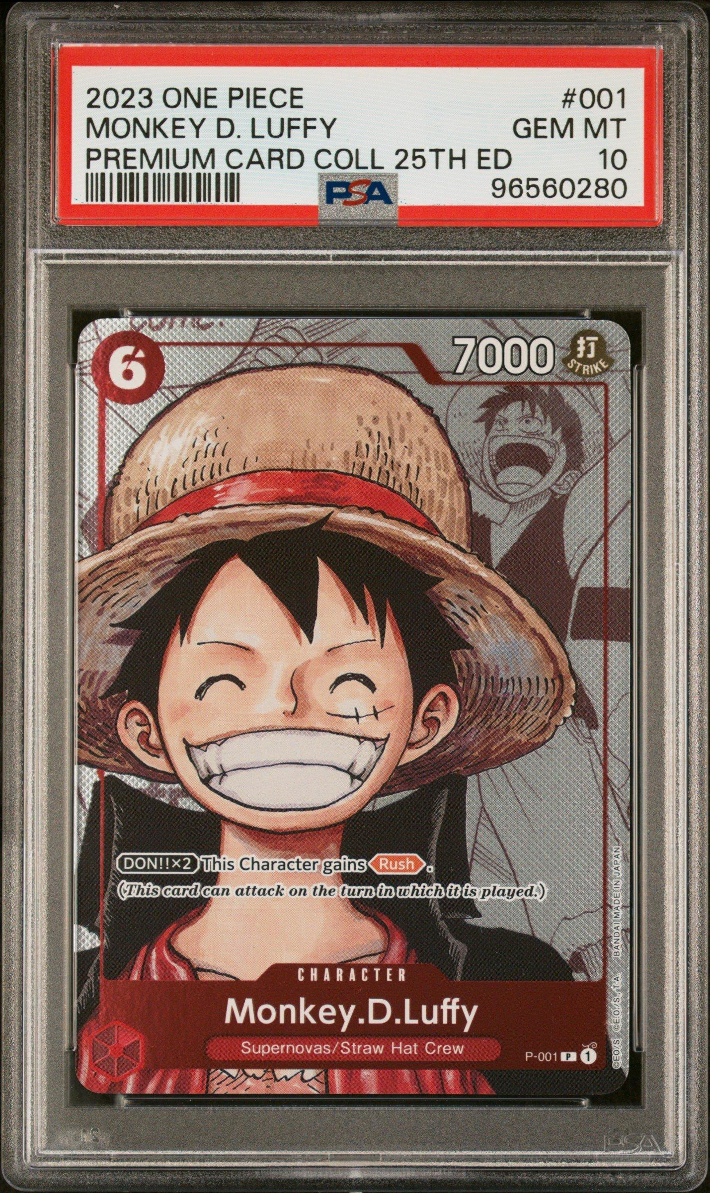 2023 One Piece Premium Bandai Premium Card Collection 25th Edition