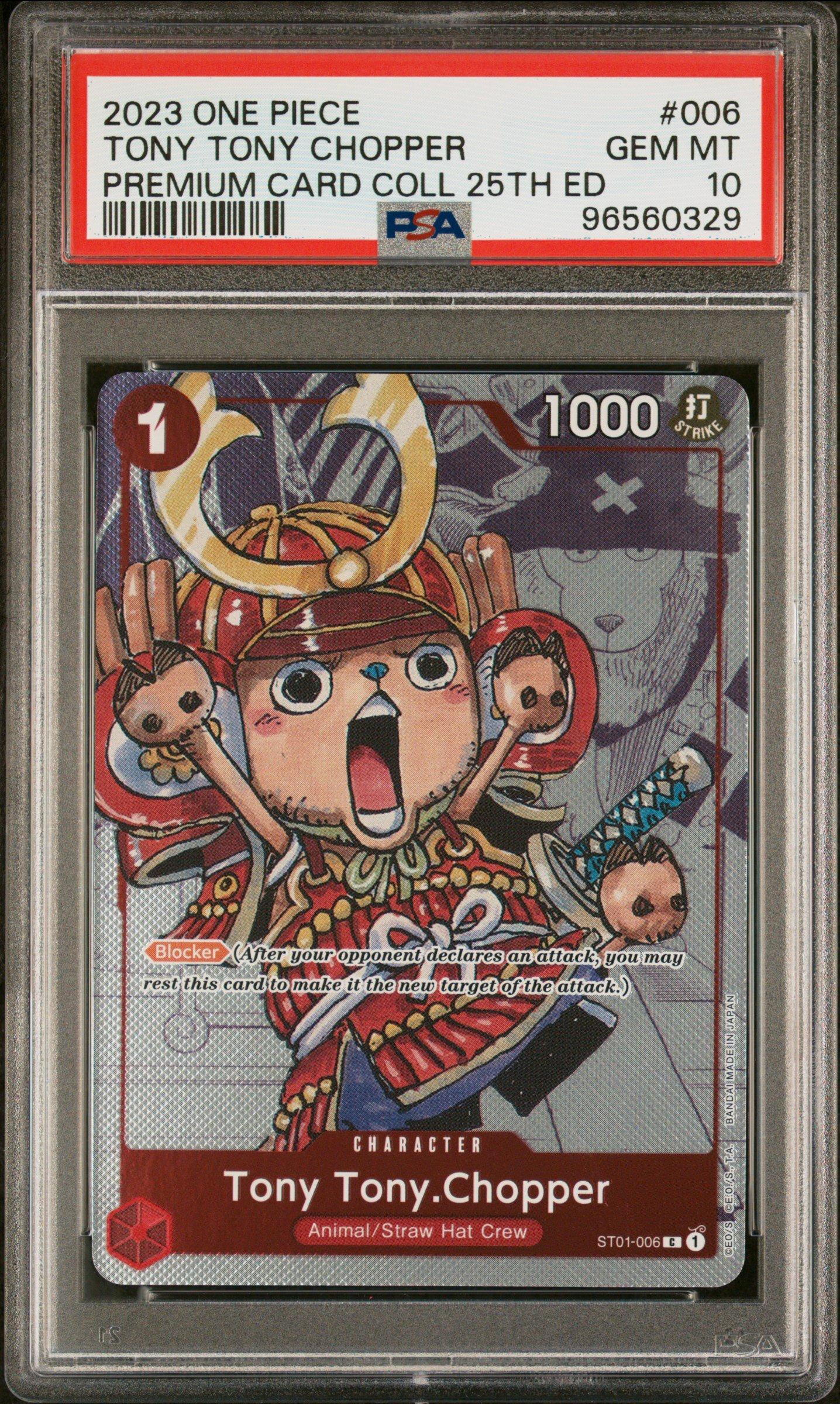 2023 One Piece Premium Card Collection 25th Edition 006 Tony Tony