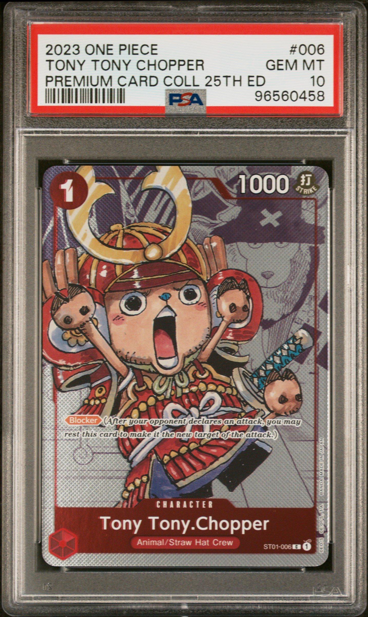 2023 One Piece Premium Card Collection 25th Edition 006 Tony Tony
