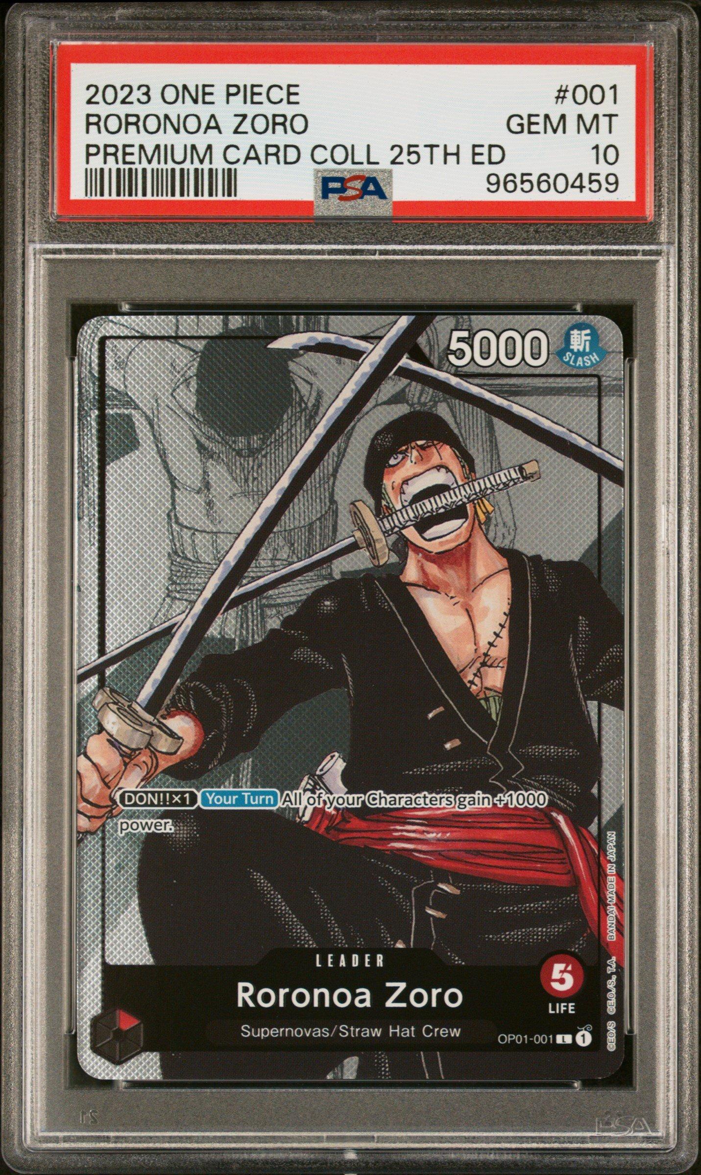 2023 One Piece Premium Bandai Premium Card Collection 25th