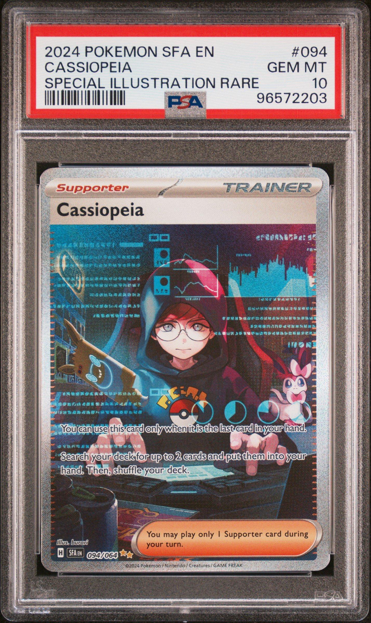 2024 Pokemon Sfa En-shrouded Fable 094 Cassiopeia Special