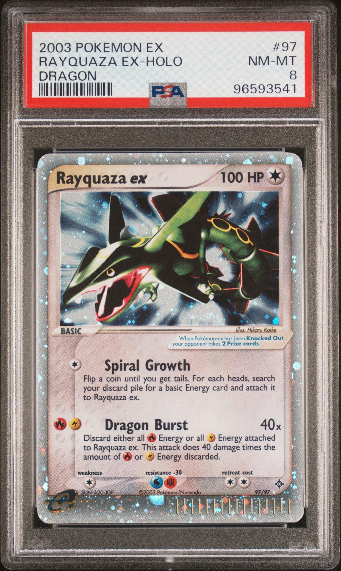 スイクンexホロカード 2003年製 PSA8 2003 スイクンex PSA 10 1st エディション - カルドバ