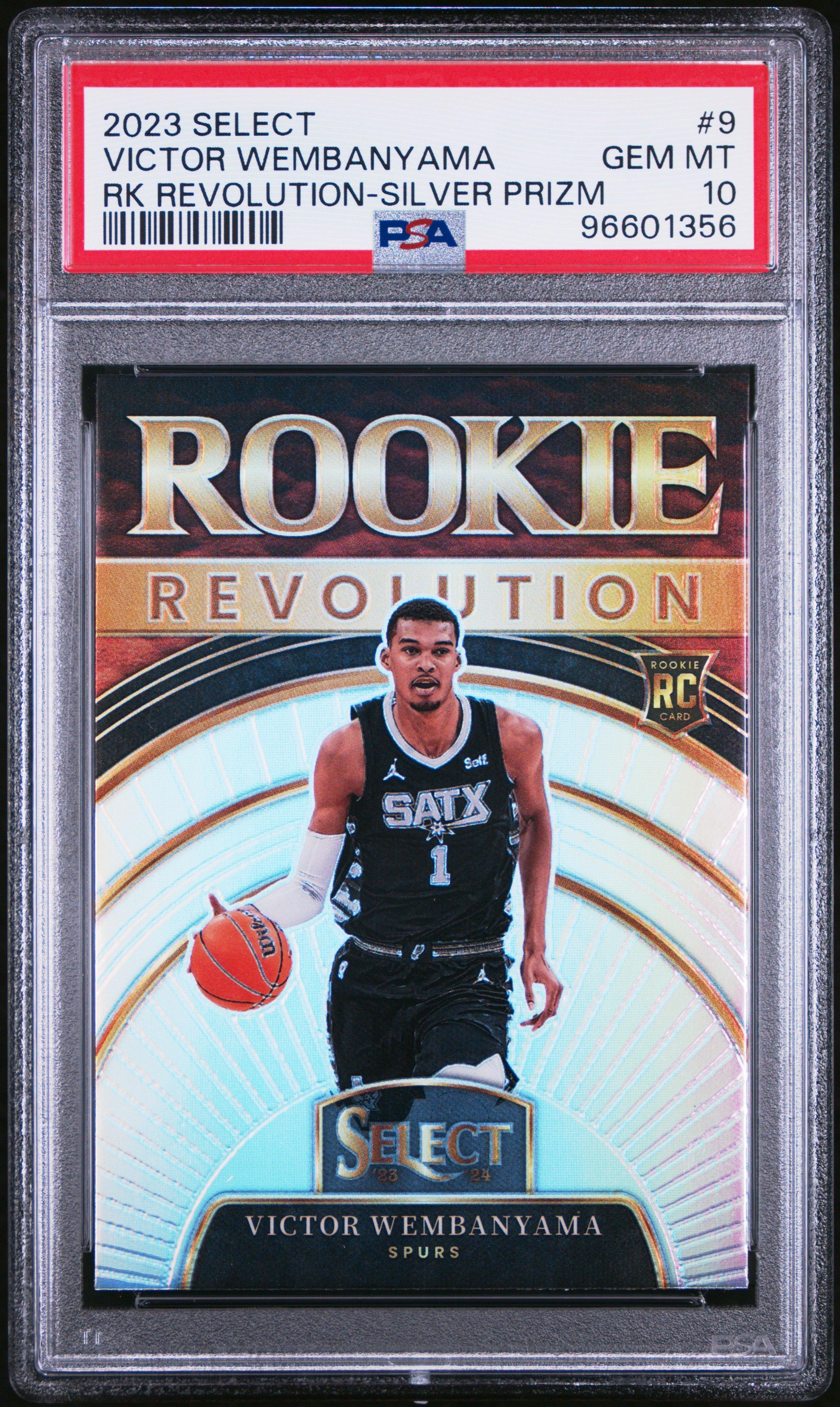victor wembanyama graded rookie card CGC Cards Grades Early Autographed Card of NBA Star Rookie Victor Wembanyama  a Pristine 10
