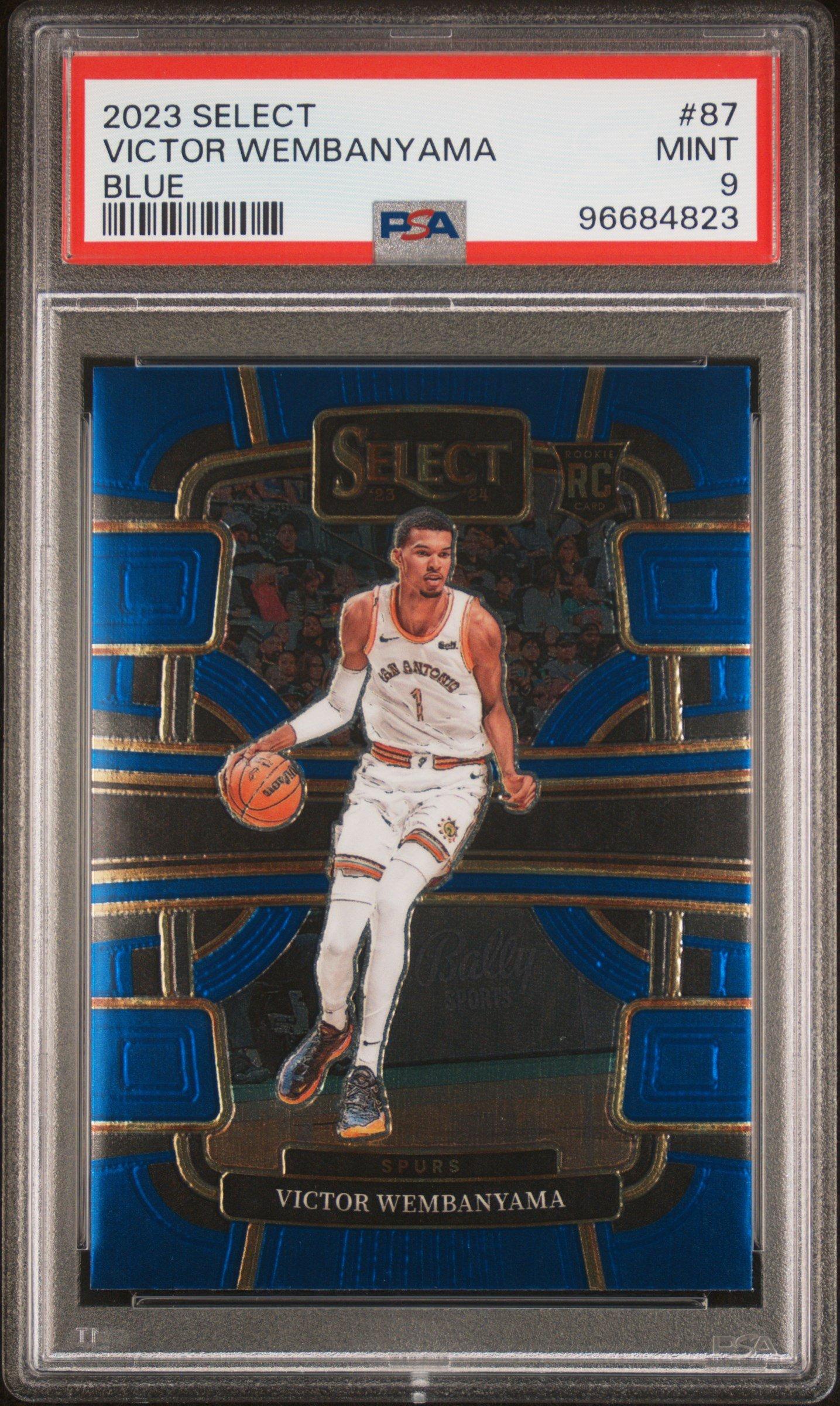 victor wembanyama graded cards 2023 Court Kings - - Acetate Rookies - #4 Official trading card for collectors Topps Now NBA Graded Card