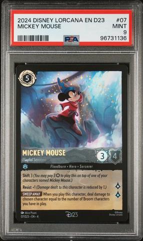 D23 expo2024 ミッキー 2024 Disney Lorcana En D23-d23 Expo Promo 07 Mickey Mouse