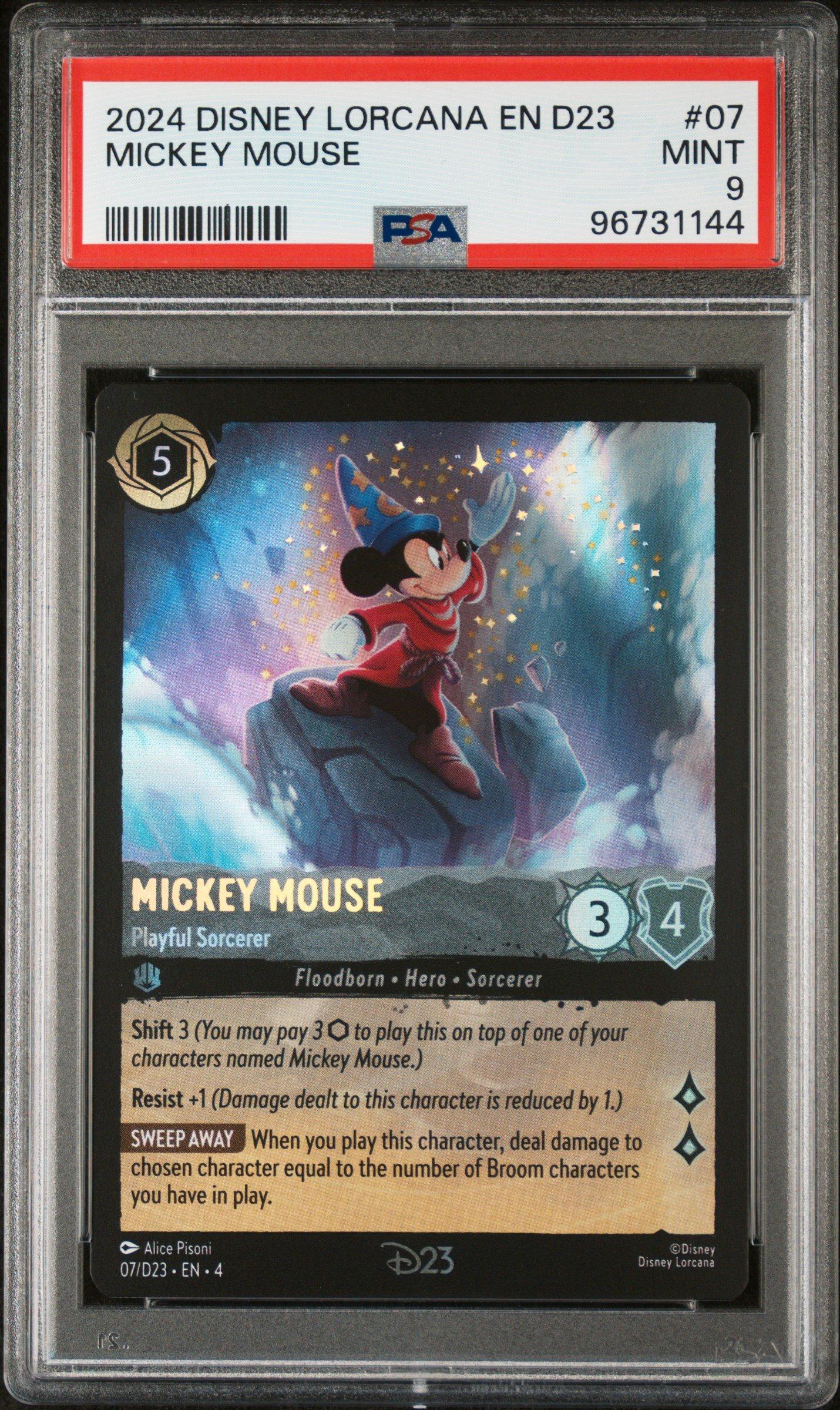 2024 Disney Lorcana En D23-d23 Expo Promo 07 Mickey Mouse