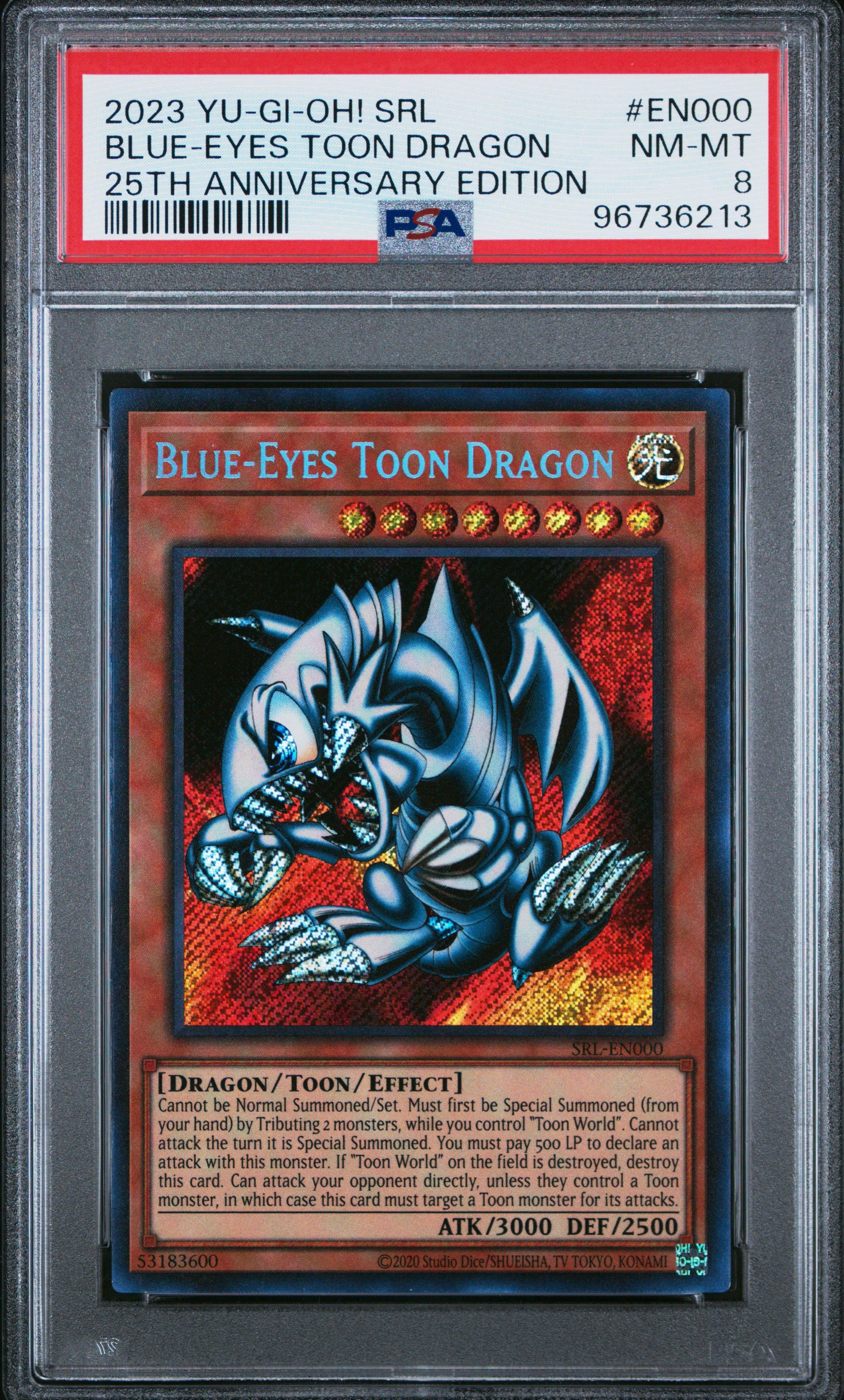 2023 Yu-gi-oh! Spell Ruler 25th Anniversary Edition En000 Blue