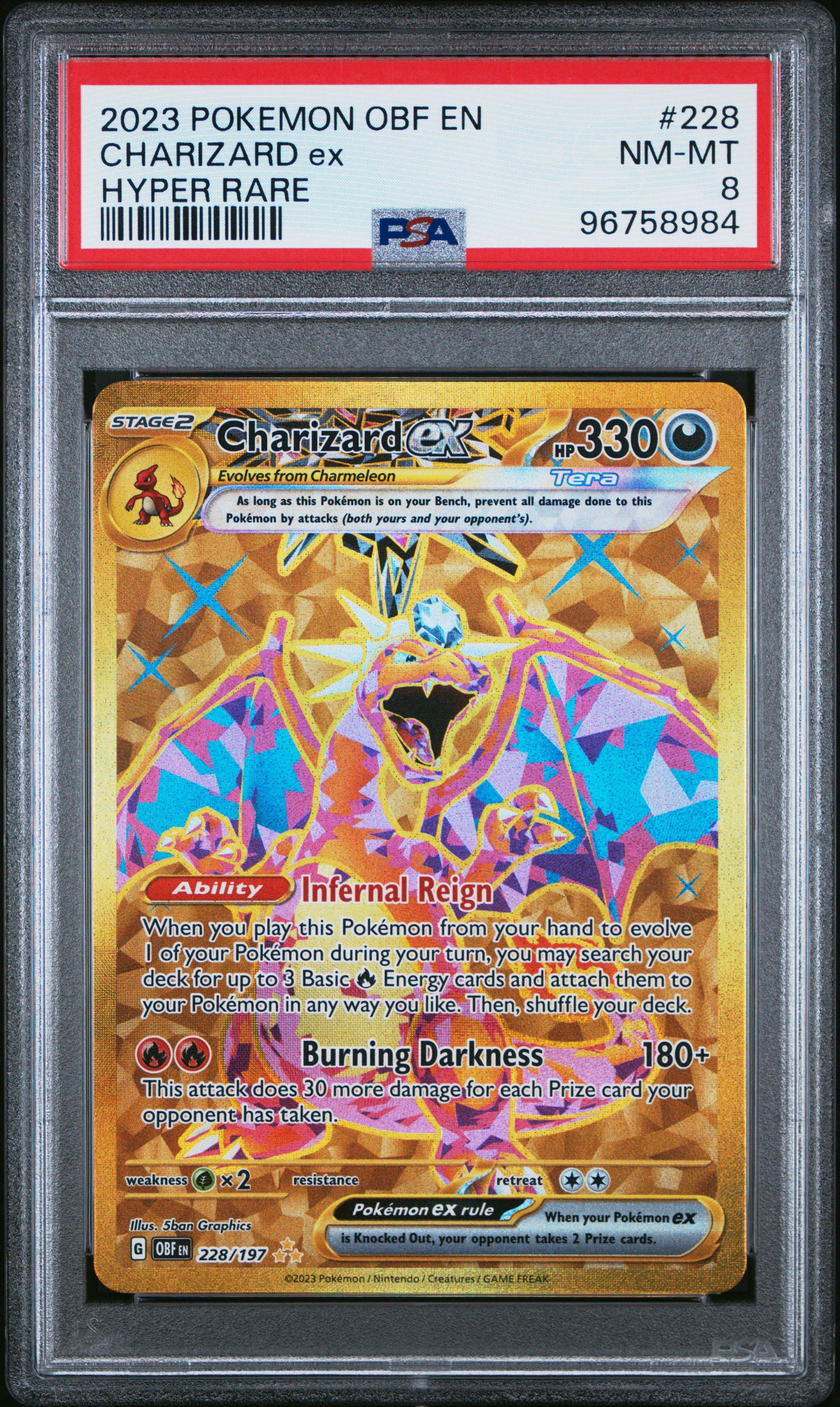 pokemon obsidian flames gold cards Graded: Ninetales 199/197 (2023) IR Holo CGC 9 – Double Infinity Gaming your opponent takes 2 Prize cards. The 10 Most Valuable Pokémon