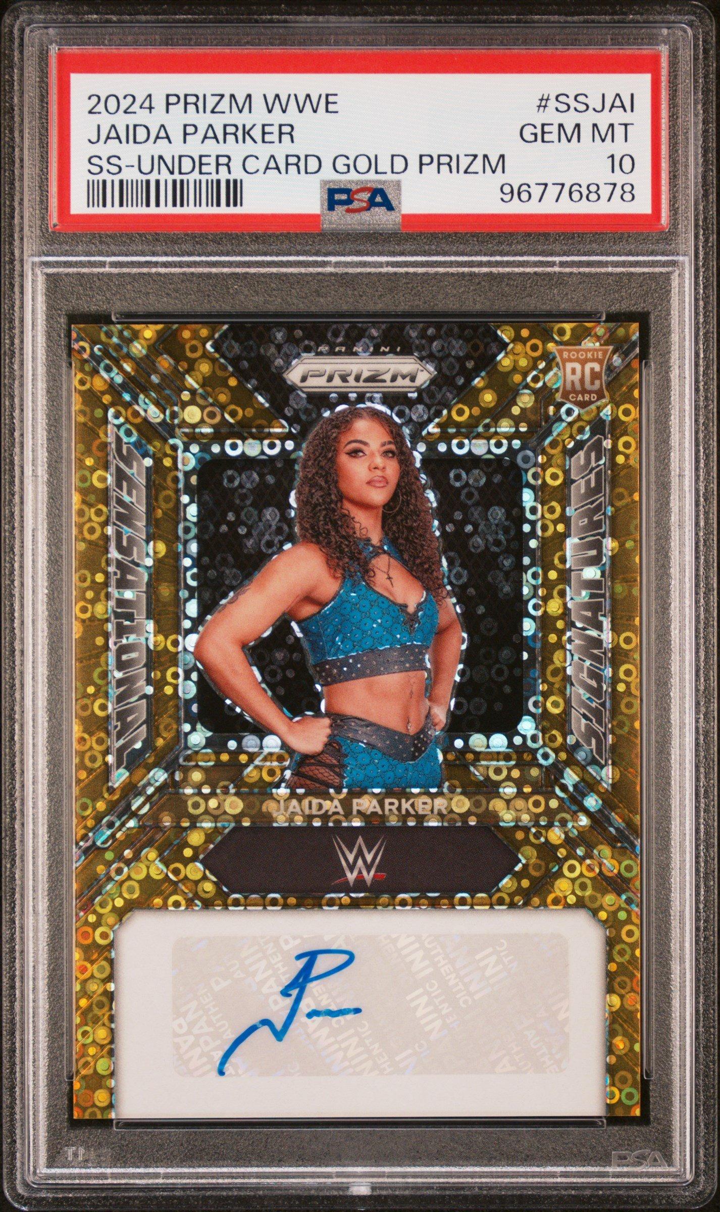 2024 Panini Prizm Wwe Sensational Signatures Ssjai Jaida Parker