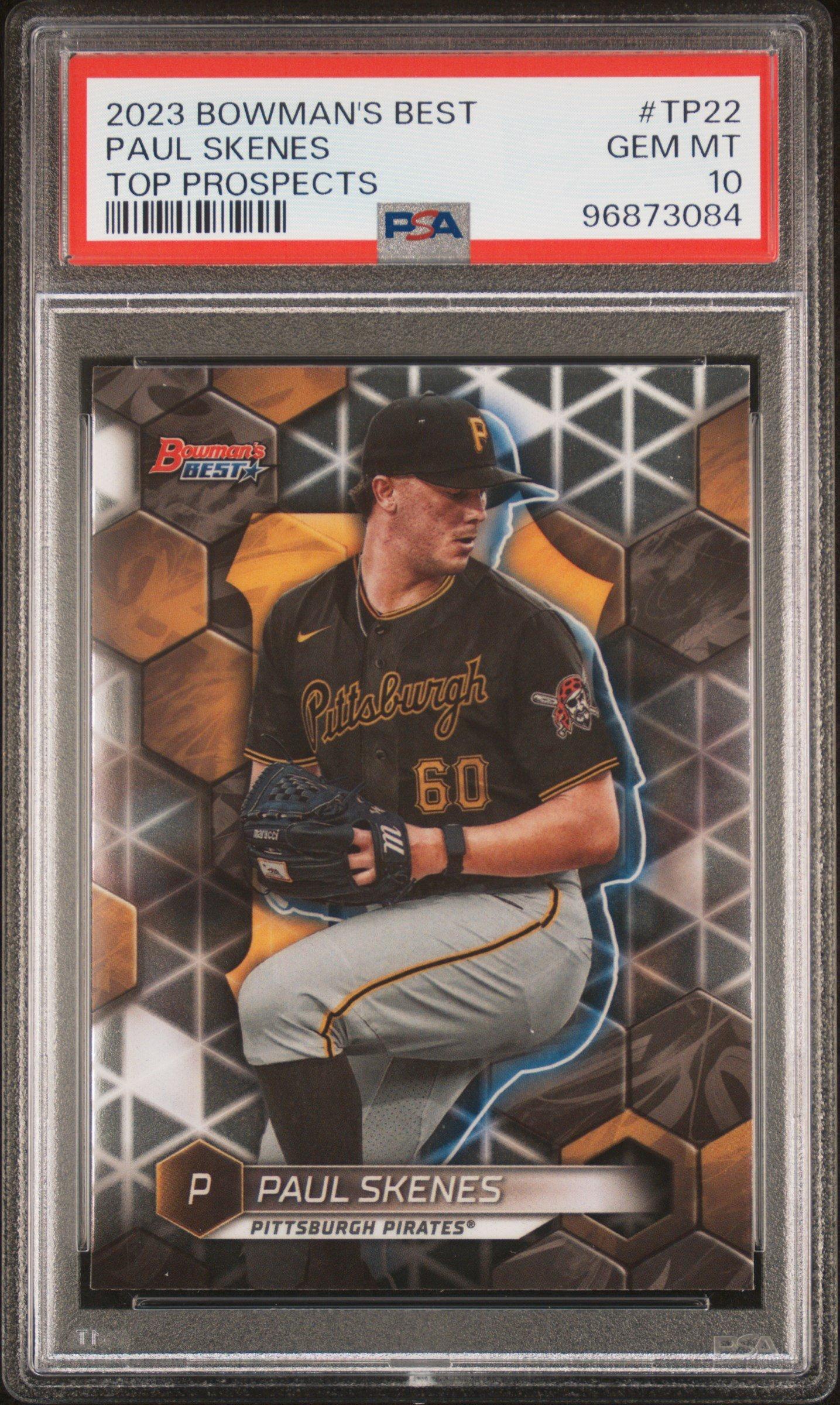 2023 Bowman's Best Top Prospects Tp22 Paul Skenes PSA 10