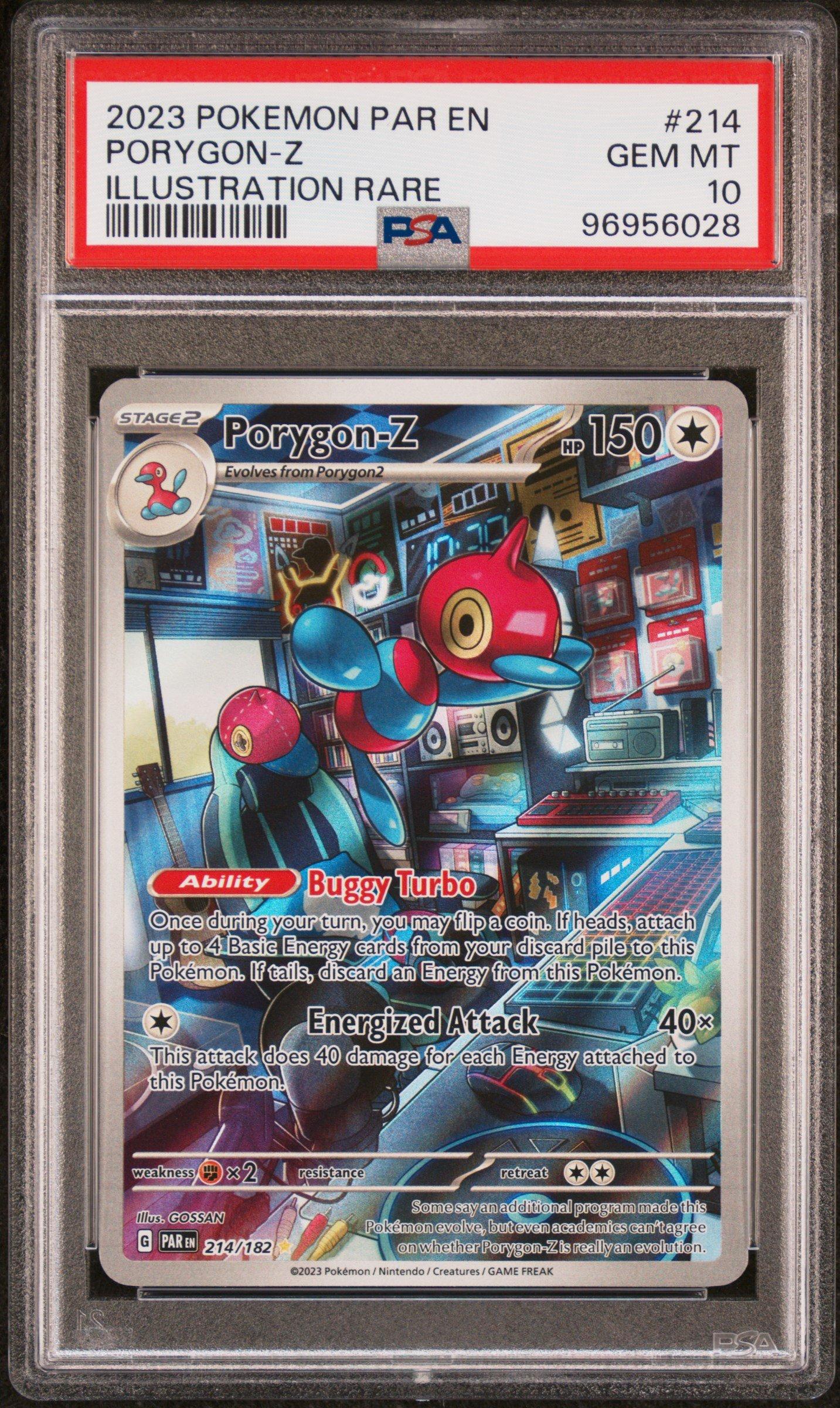 2023 Pokemon Par En-paradox Rift 214 Porygon-z Illustration Rare