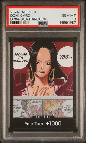 2024 One Piece Double Pack Volume 4 Don!! Card Boa Hancock