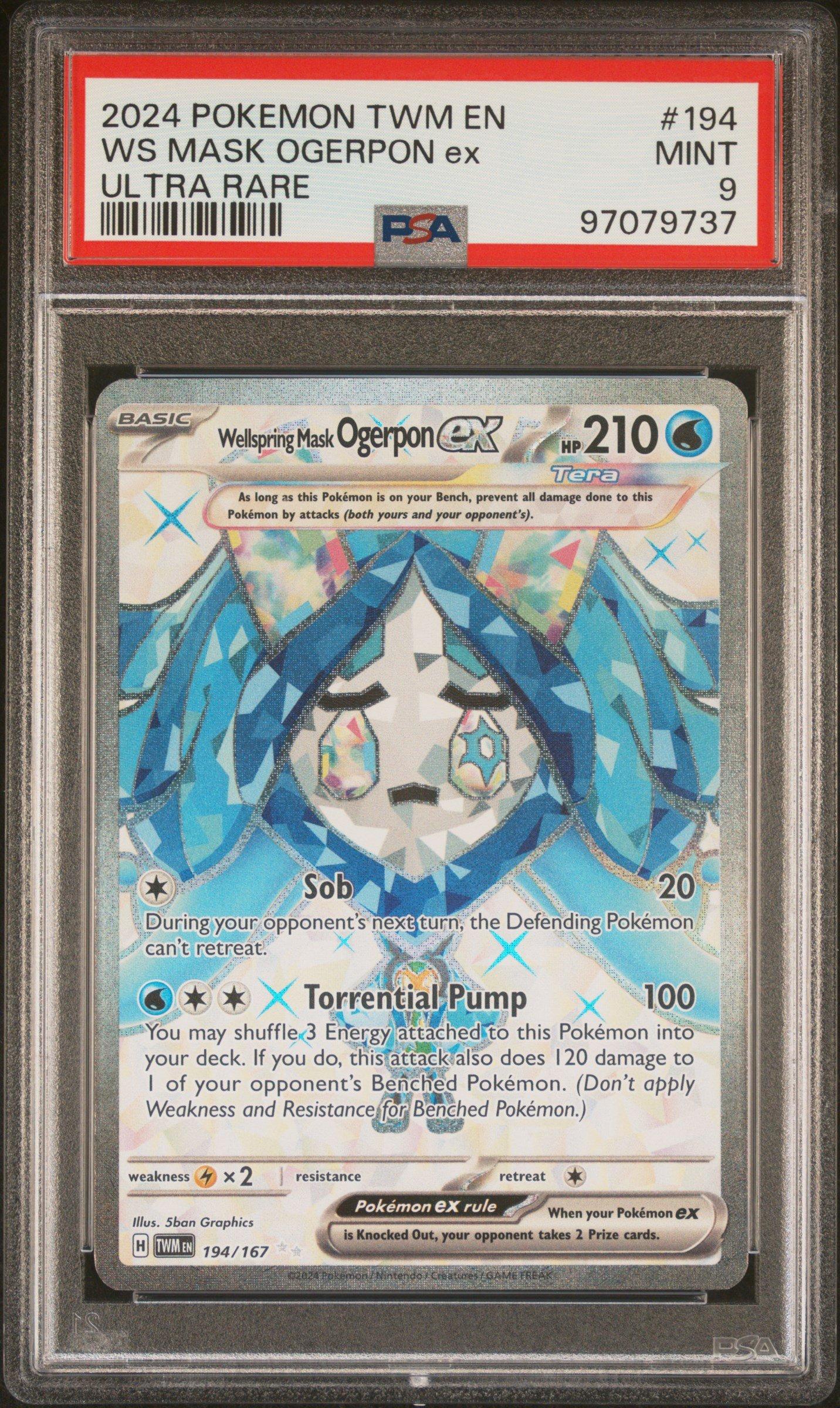2024 Pokemon Twm En-twilight Masquerade 194 Wellspring Mask