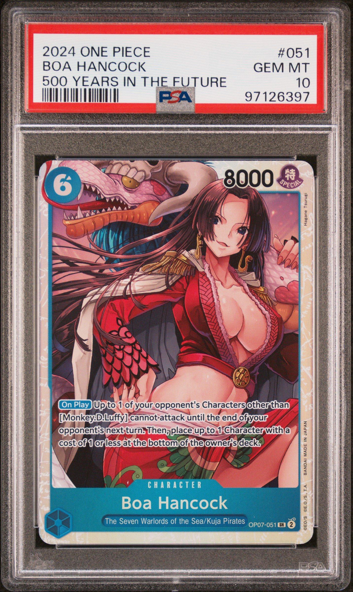 2024 One Piece 500 Years In The Future 051 Boa Hancock PSA 10