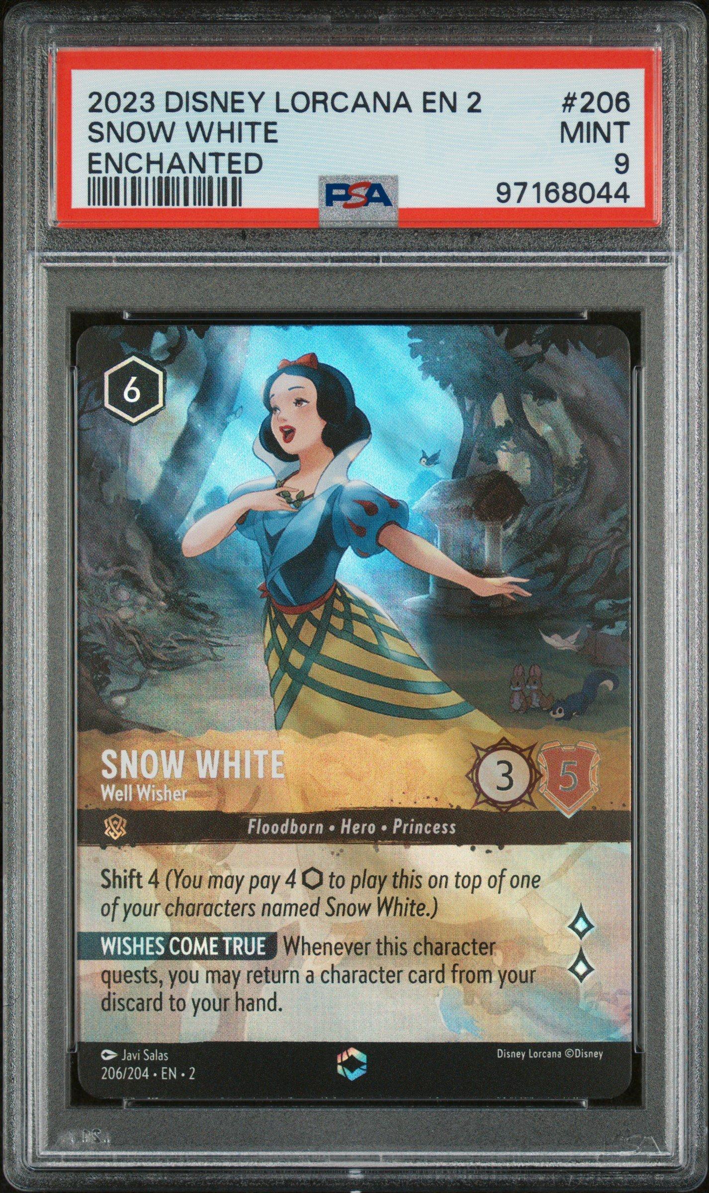 2023 Disney Lorcana En 2-rise Of The Floodborn 206 Snow