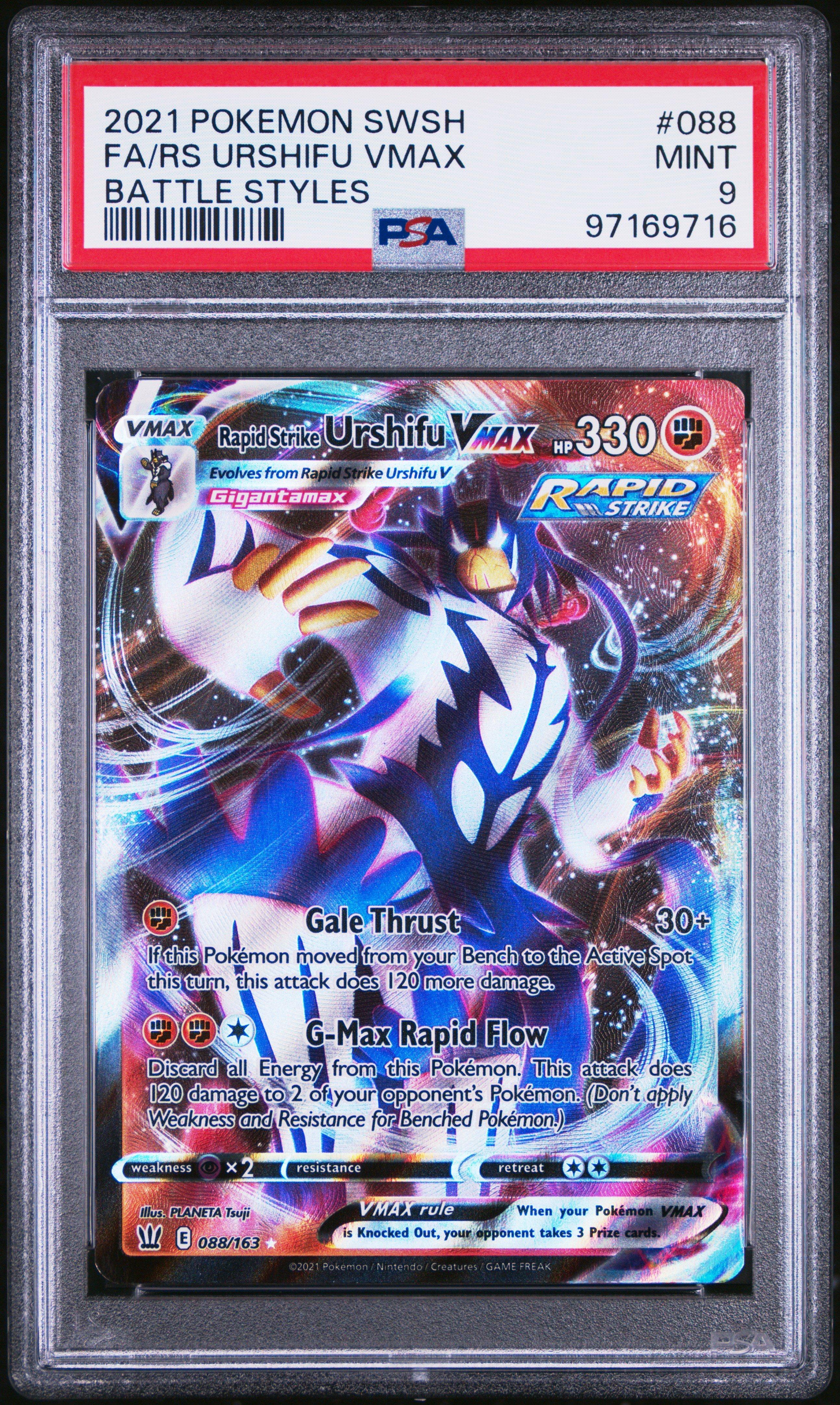 2021 Pokemon Sword & Shield Battle Styles 088 Full Art/rapid