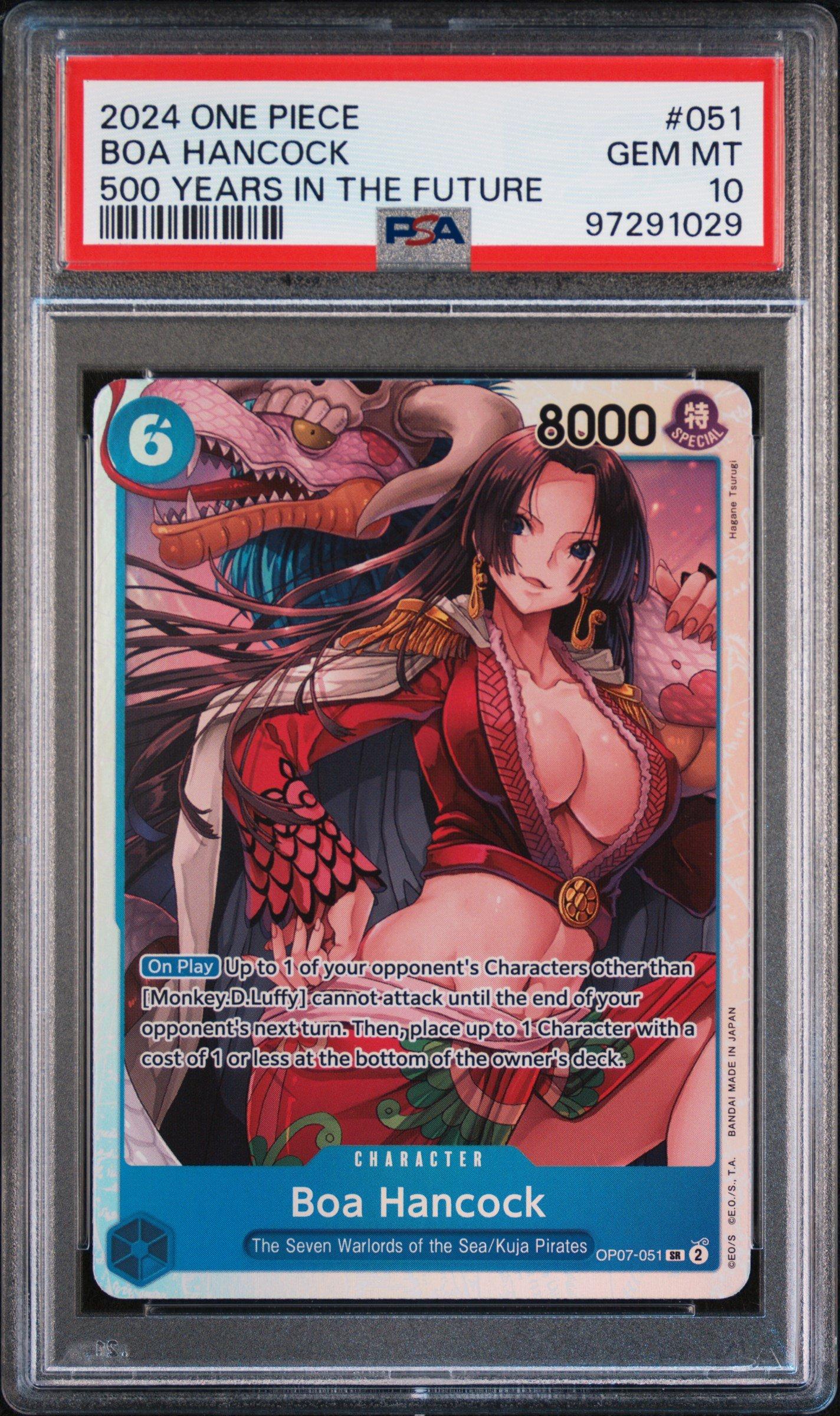 2024 One Piece Op07-500 Years In The Future 051 Boa Hancock PSA 10