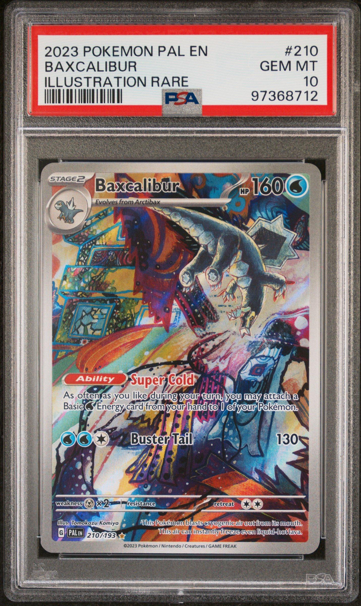 baxcalibur pokemon cards Baxcalibur main image 0
