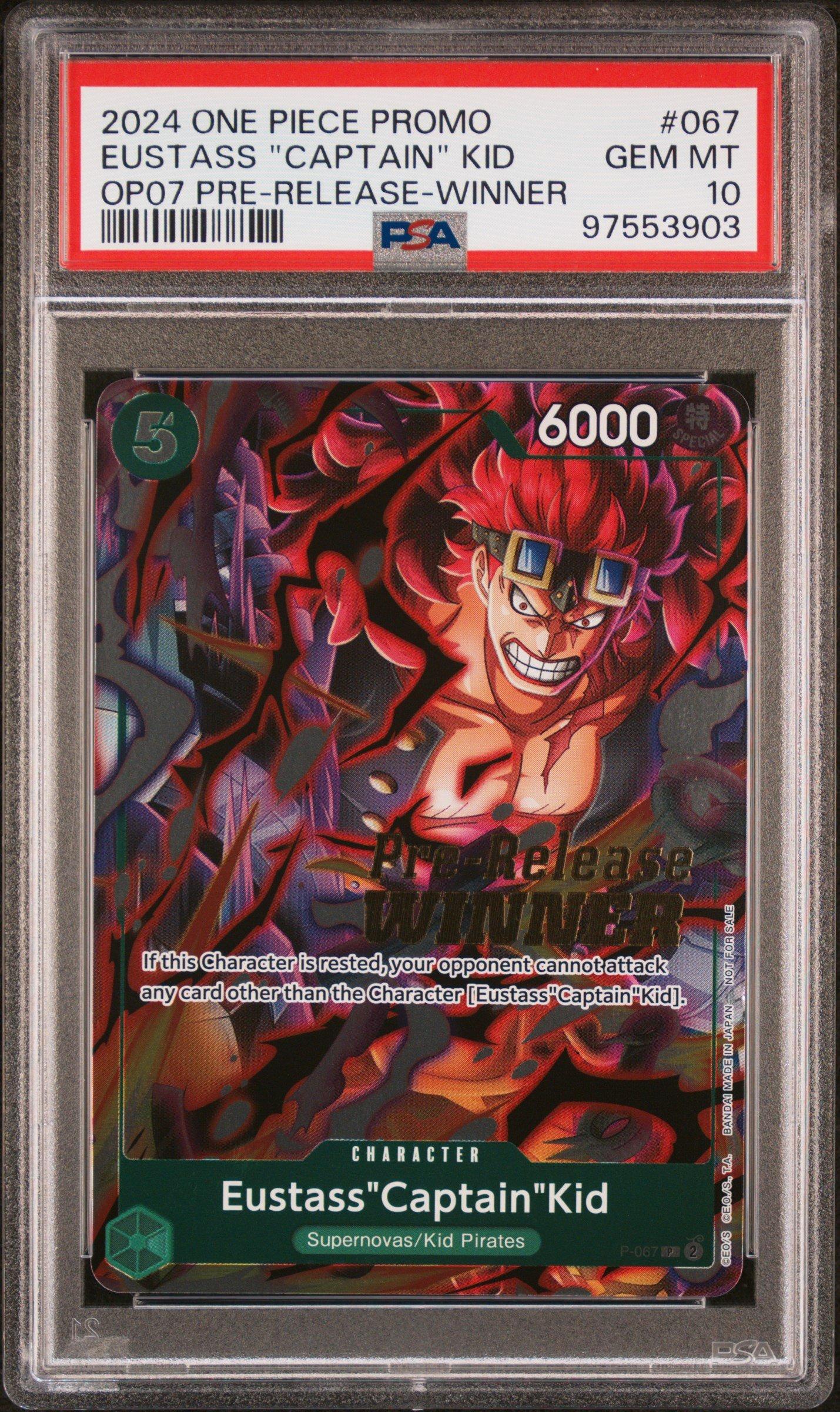 2024 One Piece Promos 067 Eustass 