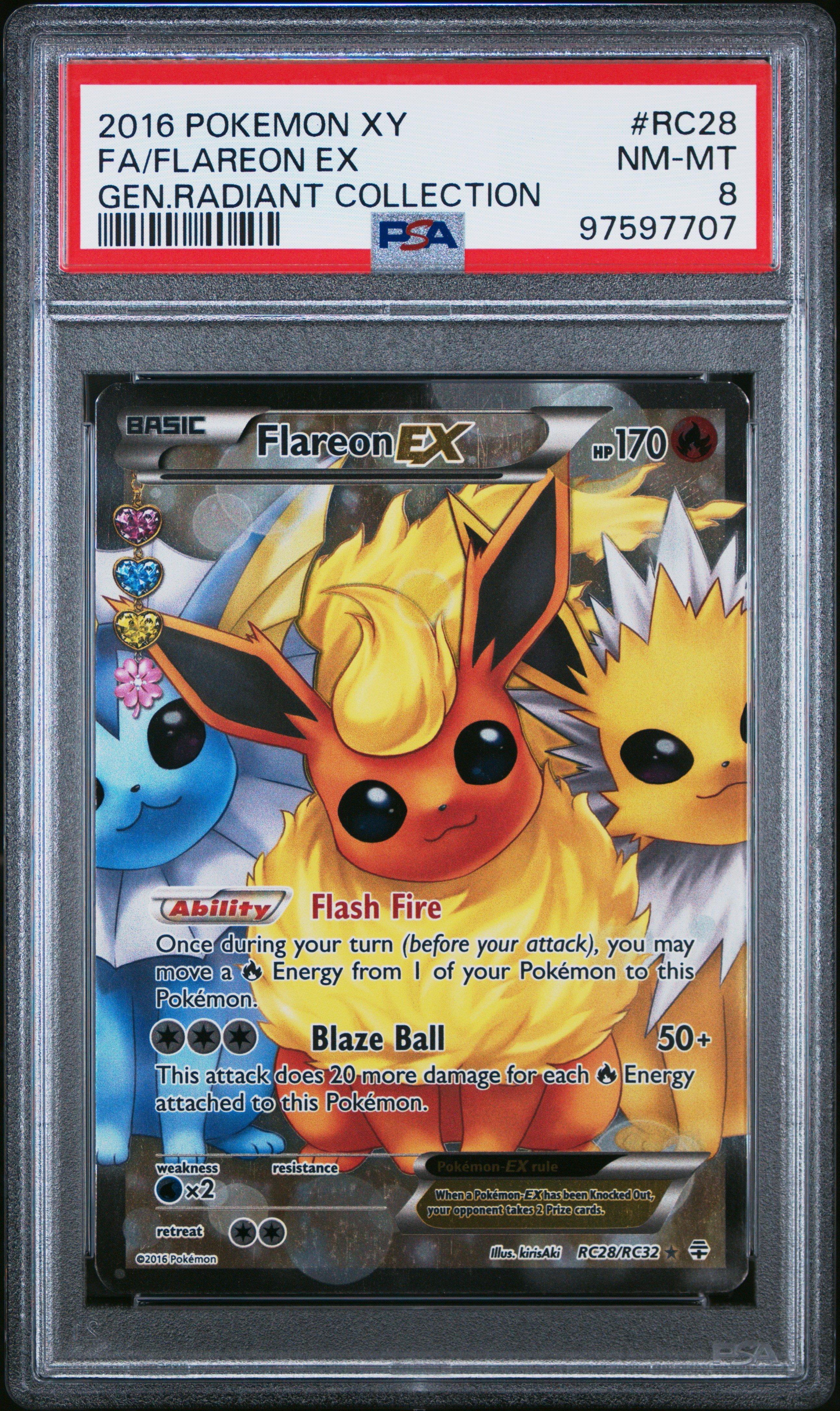 2016 Pokemon Xy Generations Radiant Collection Rc28 Full Art