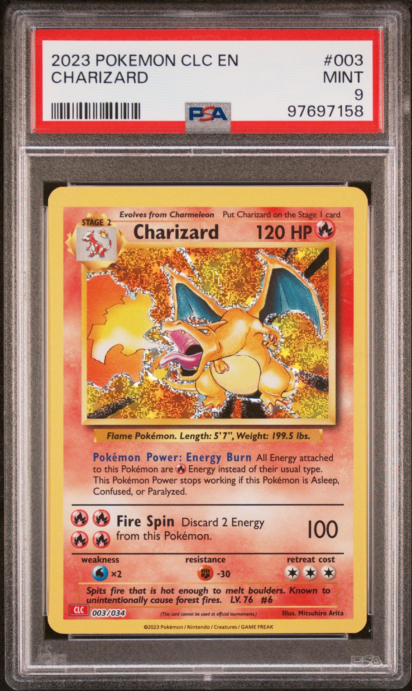 2023 Pokemon Clc-trading Card Game Classic Charizard & Ho-oh Ex