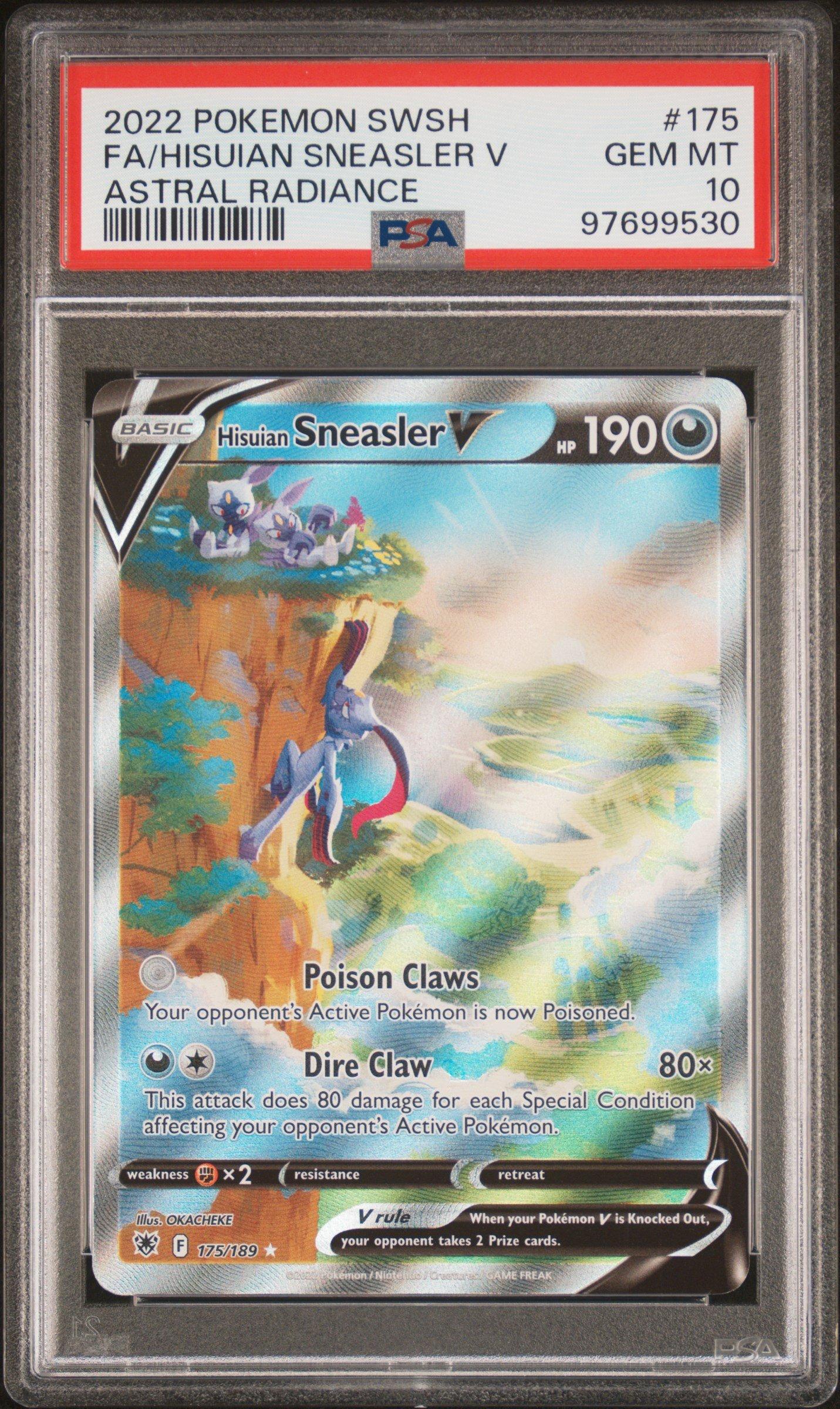 2022 Pokemon Sword & Shield Astral Radiance 175 Full Art/hisuian
