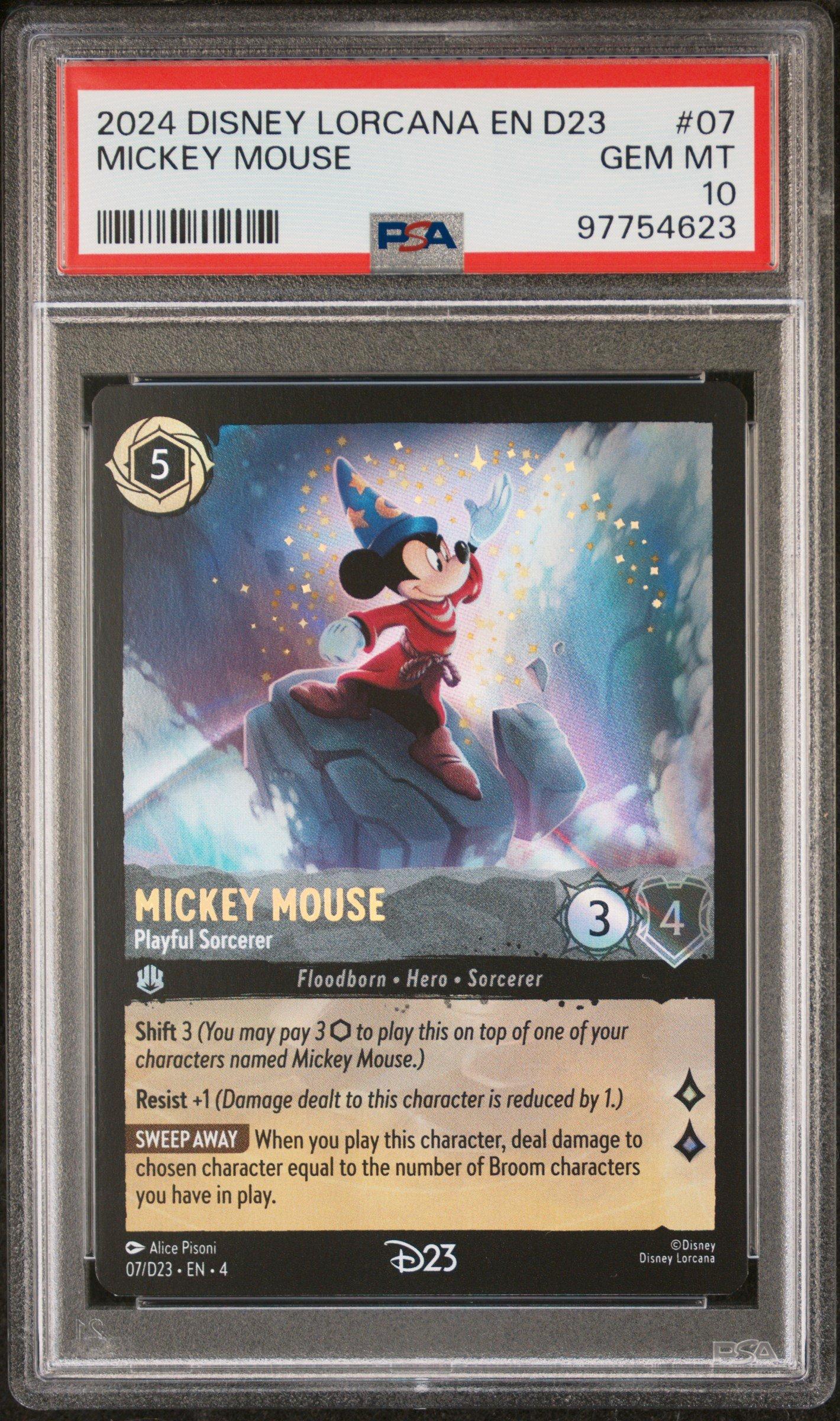 2024 Disney Lorcana En D23-d23 Expo Promo 07 Mickey Mouse