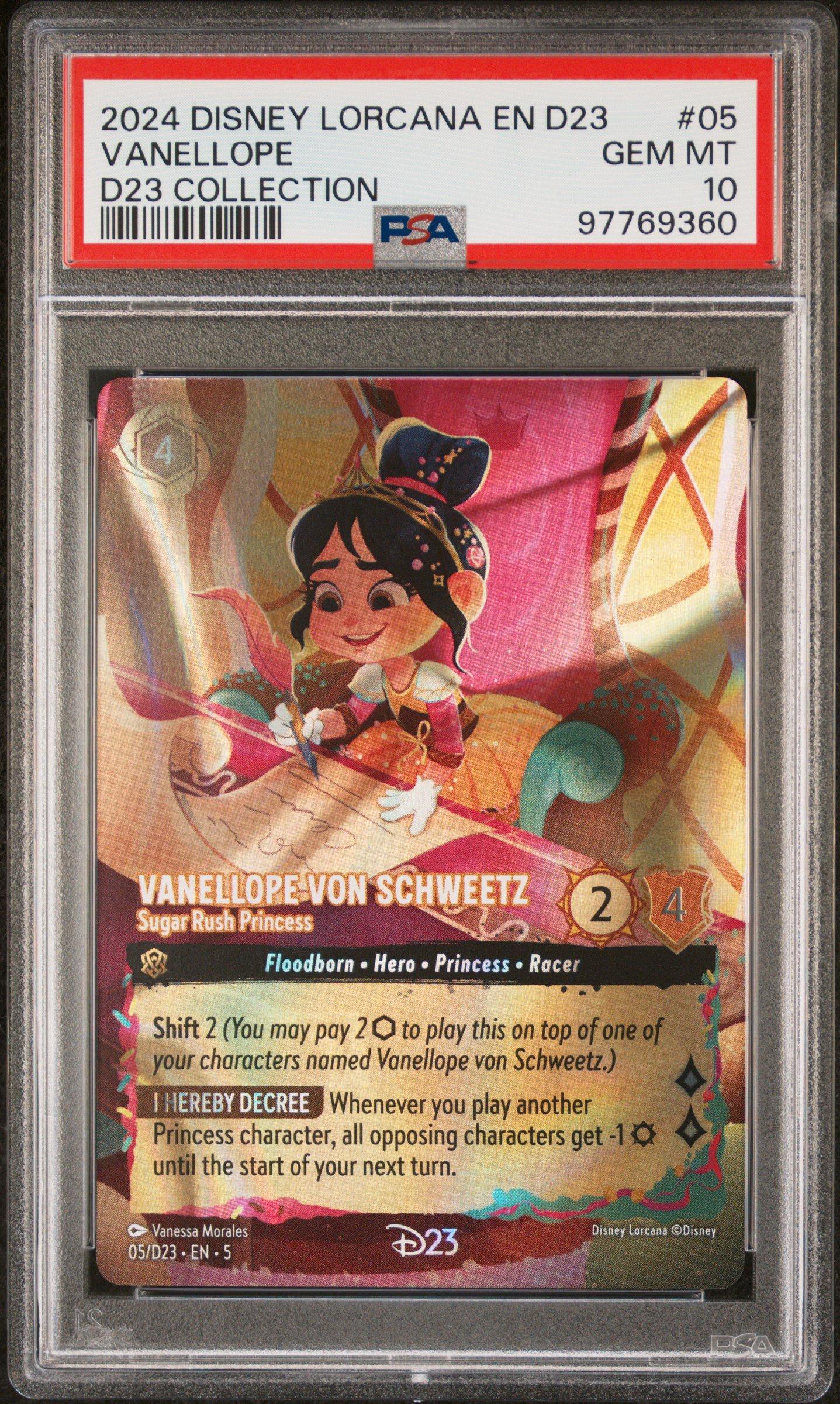 2024 Disney Lorcana En D23-d23 Expo Promo 05 Vanellope Von