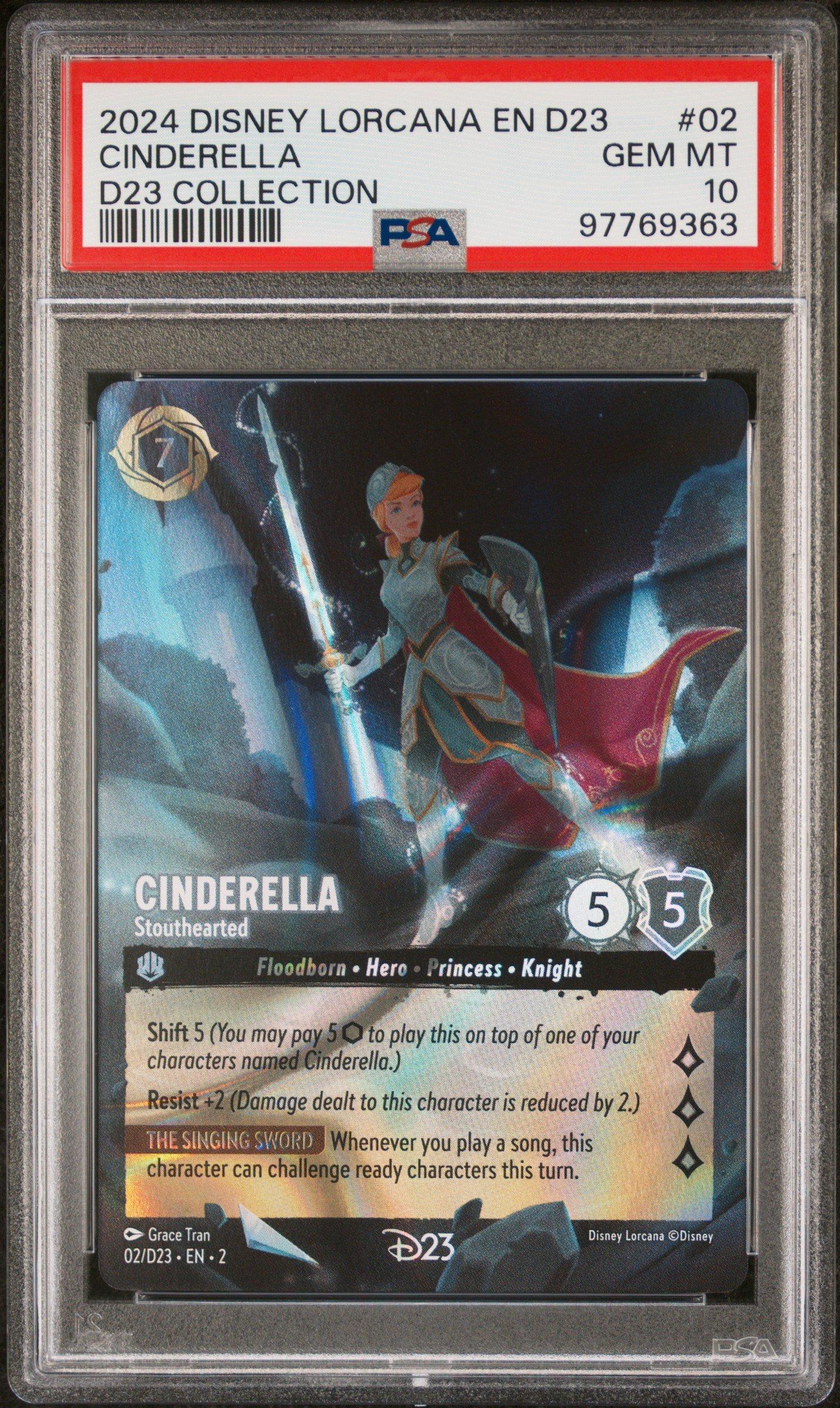 d23 lorcana card set Disney Lorcana Promo Card Set 2022 Lorcana 1st Edition PSA 10 EN 1TFC –  jwigglescab main image 0