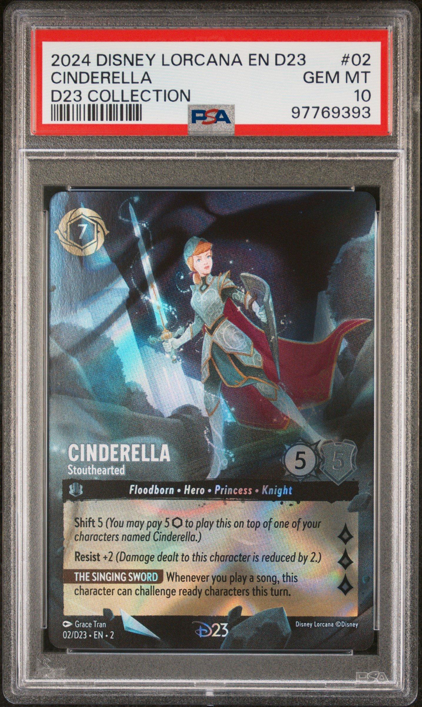 2024 Disney Lorcana En D23-d23 Expo Promo 02 Cinderella