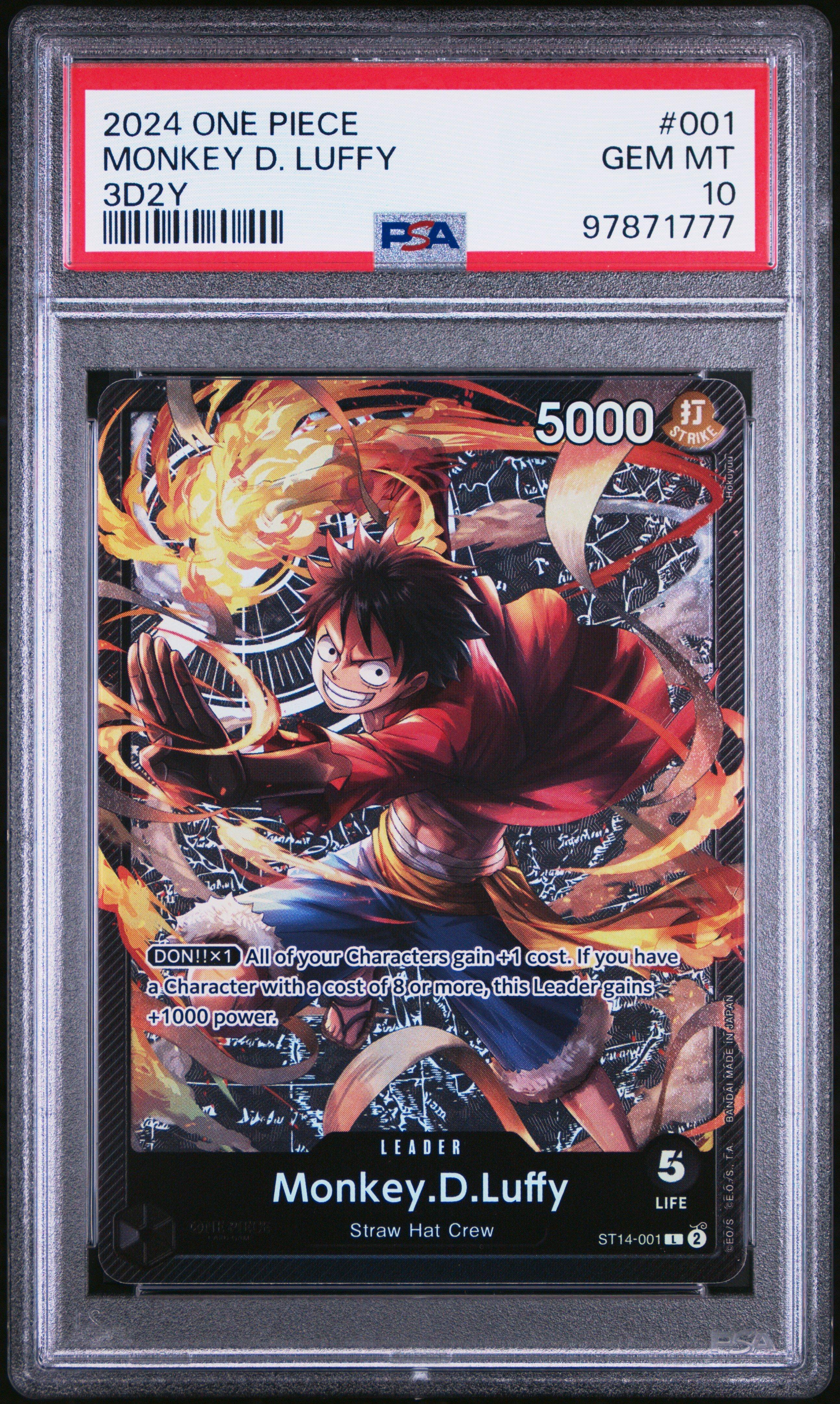 buy graded one piece cards TCG: Mystery Card Collection Banadai One Piece Awakening of