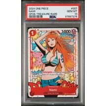 2024 One Piece Wings Of The Captain 007 Nami Treasure Rare PSA 10